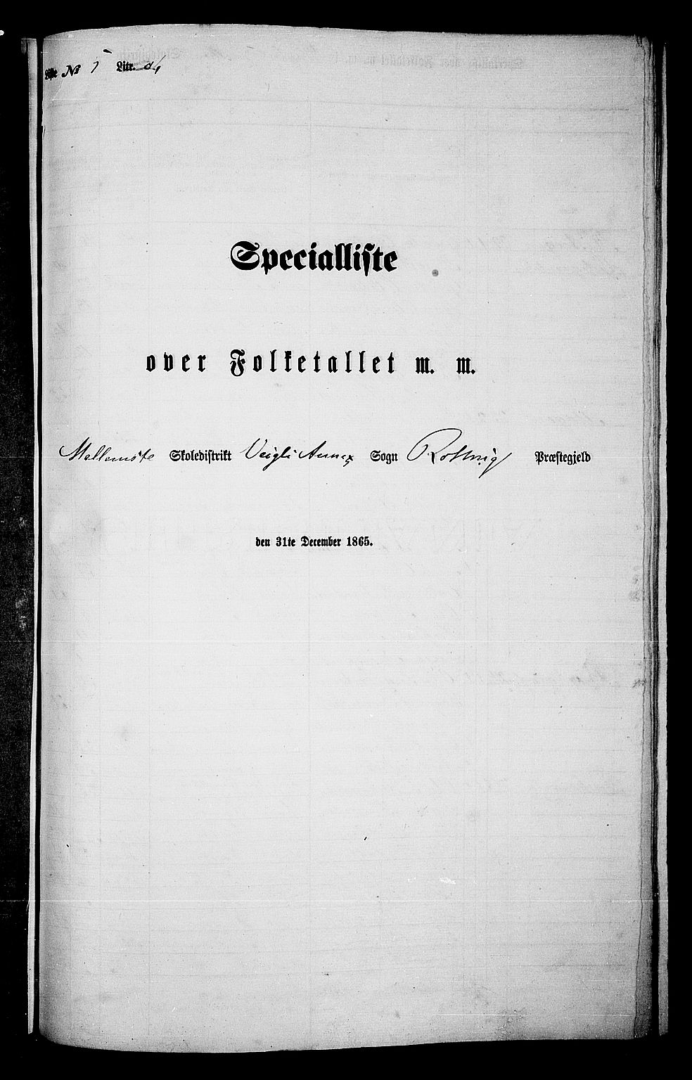 RA, 1865 census for Rollag, 1865, p. 55