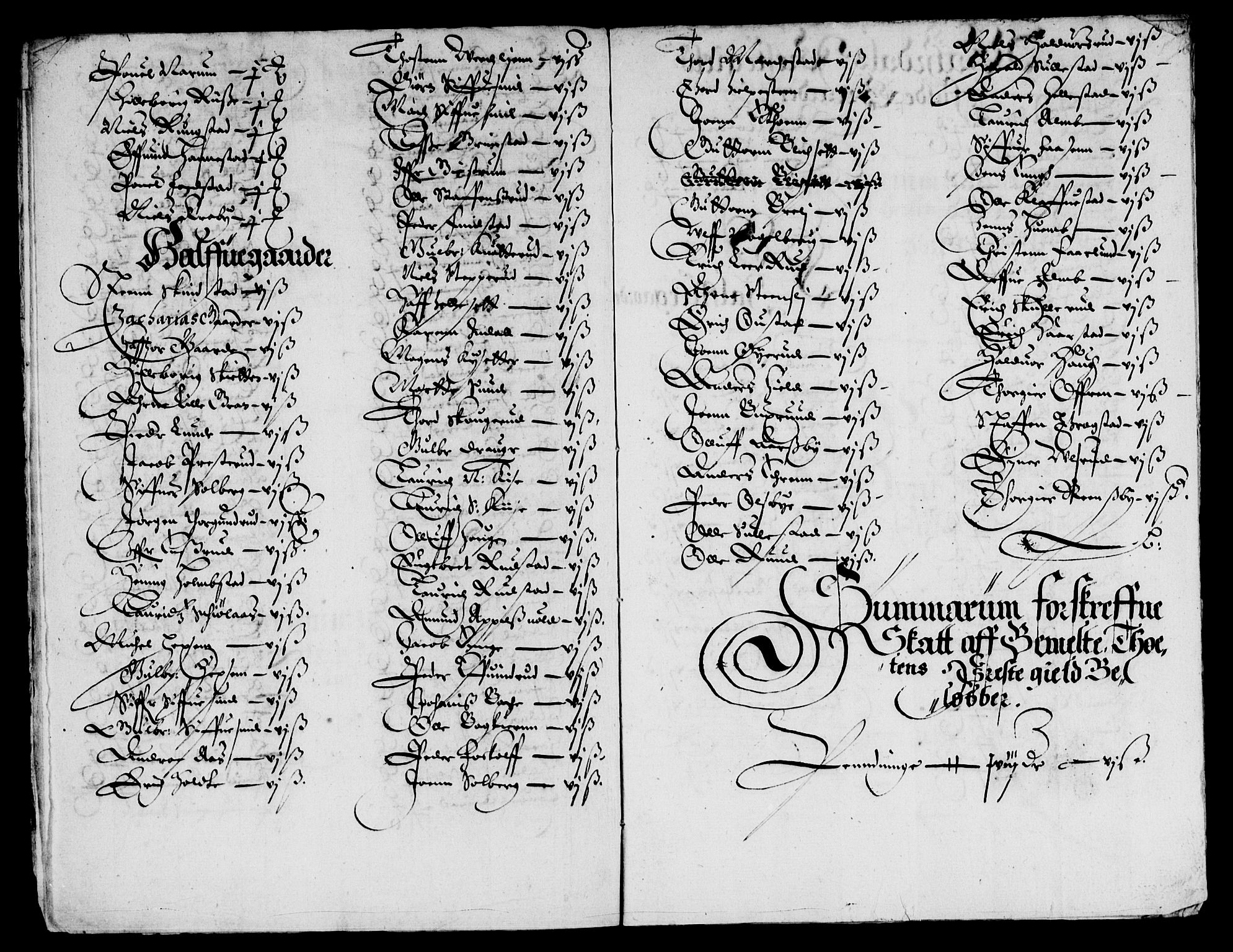 Rentekammeret inntil 1814, Reviderte regnskaper, Lensregnskaper, AV/RA-EA-5023/R/Rb/Rba/L0174: Akershus len, 1643-1644