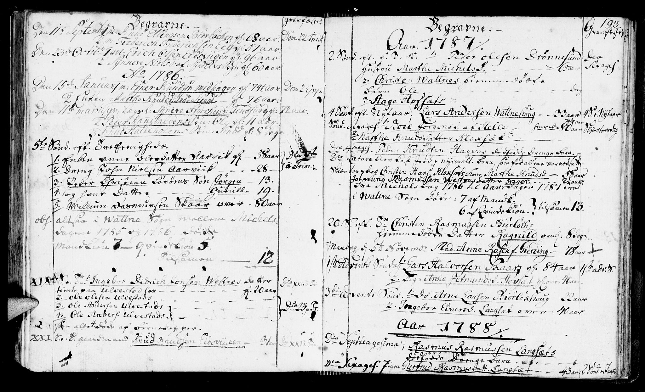 Ministerialprotokoller, klokkerbøker og fødselsregistre - Møre og Romsdal, SAT/A-1454/525/L0372: Parish register (official) no. 525A02, 1778-1817, p. 193