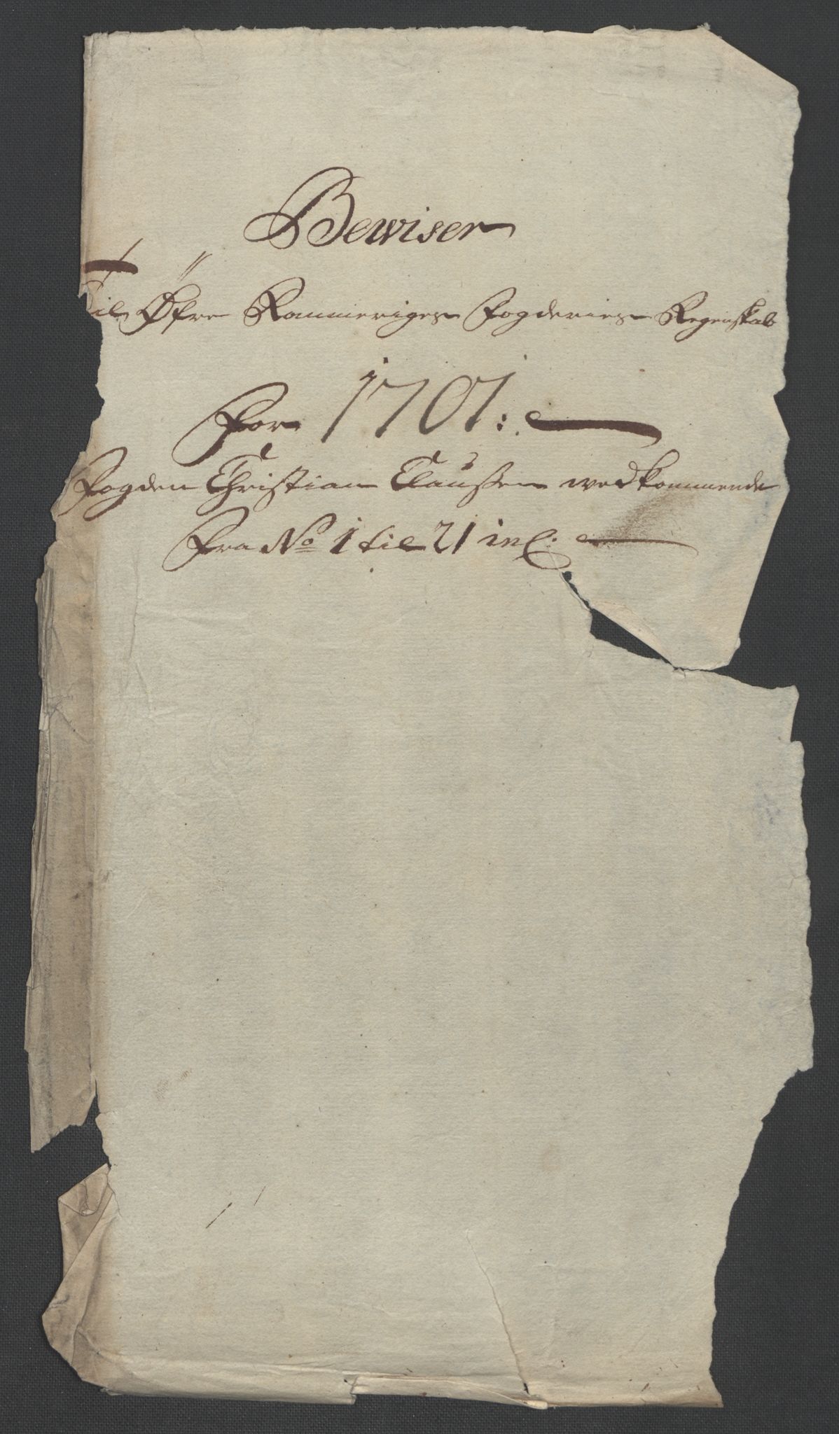 Rentekammeret inntil 1814, Reviderte regnskaper, Fogderegnskap, AV/RA-EA-4092/R12/L0713: Fogderegnskap Øvre Romerike, 1701, p. 22