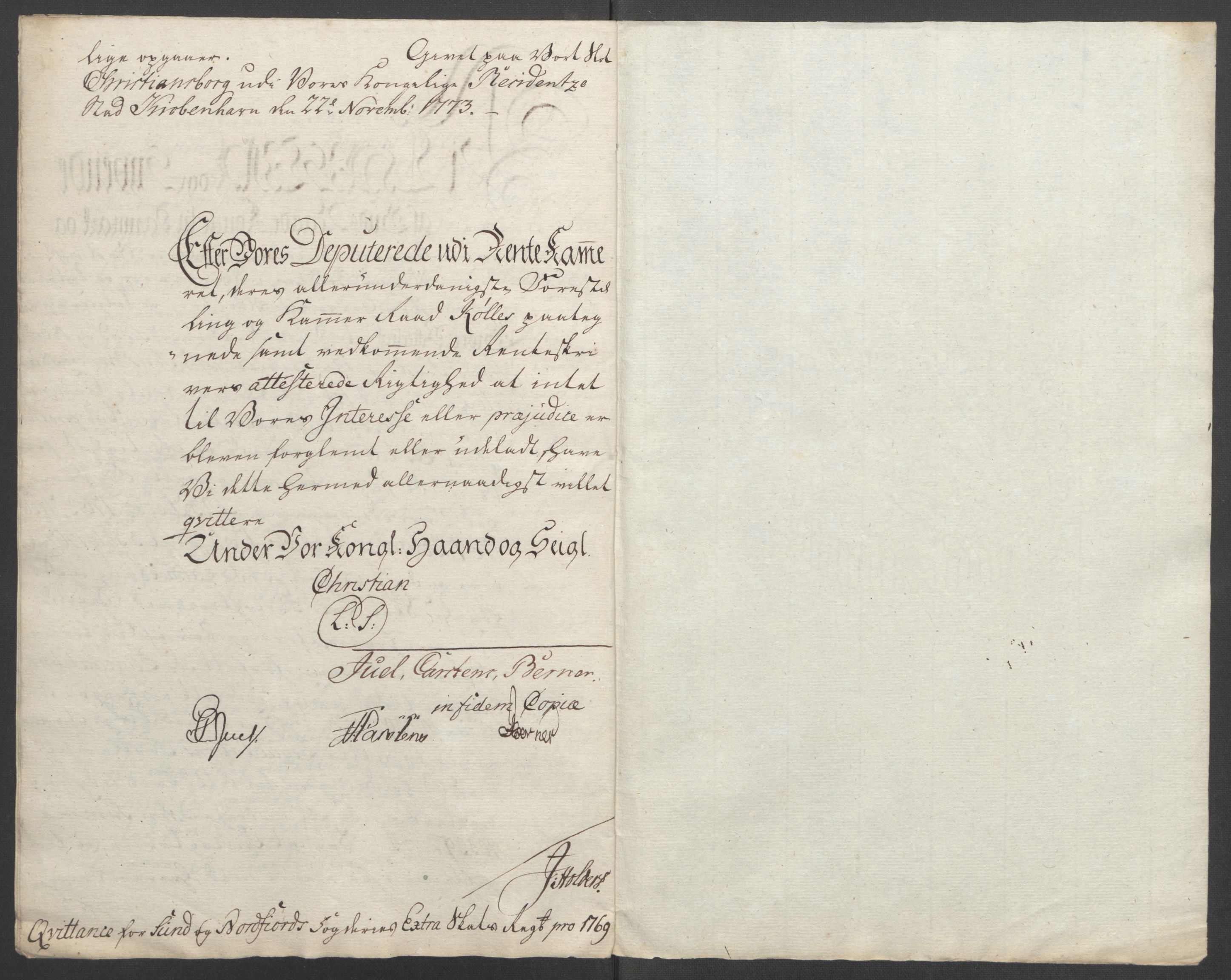 Rentekammeret inntil 1814, Reviderte regnskaper, Fogderegnskap, RA/EA-4092/R53/L3550: Ekstraskatten Sunn- og Nordfjord, 1762-1771, p. 251