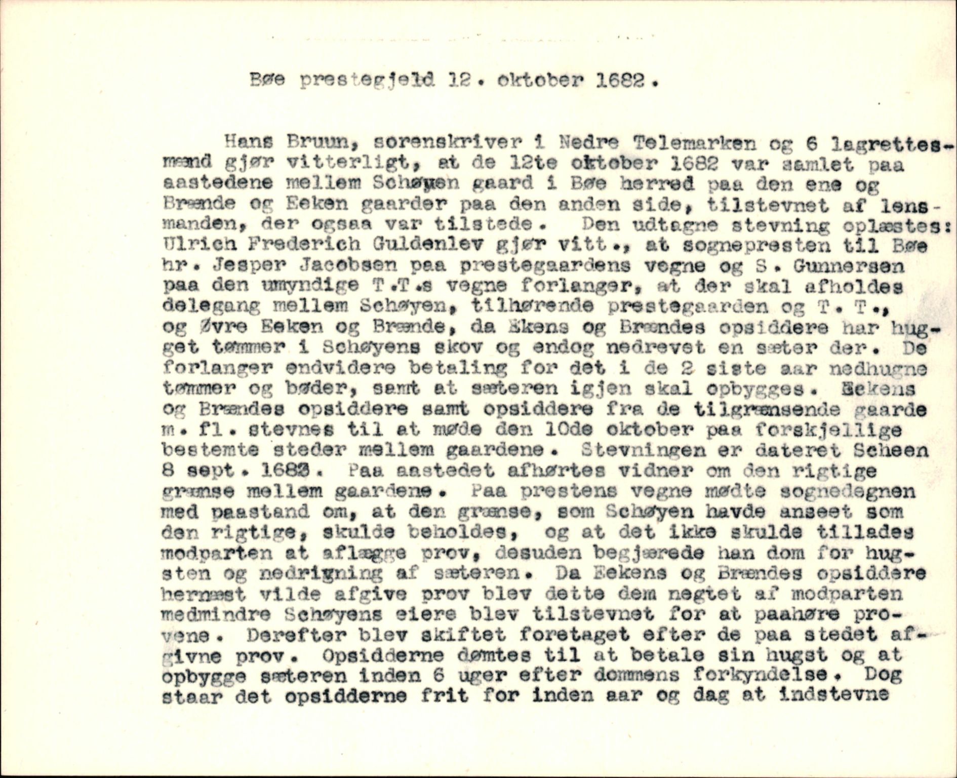 Riksarkivets diplomsamling, AV/RA-EA-5965/F35/F35k/L0003: Regestsedler: Prestearkiver fra Telemark, Agder, Vestlandet og Trøndelag, p. 53