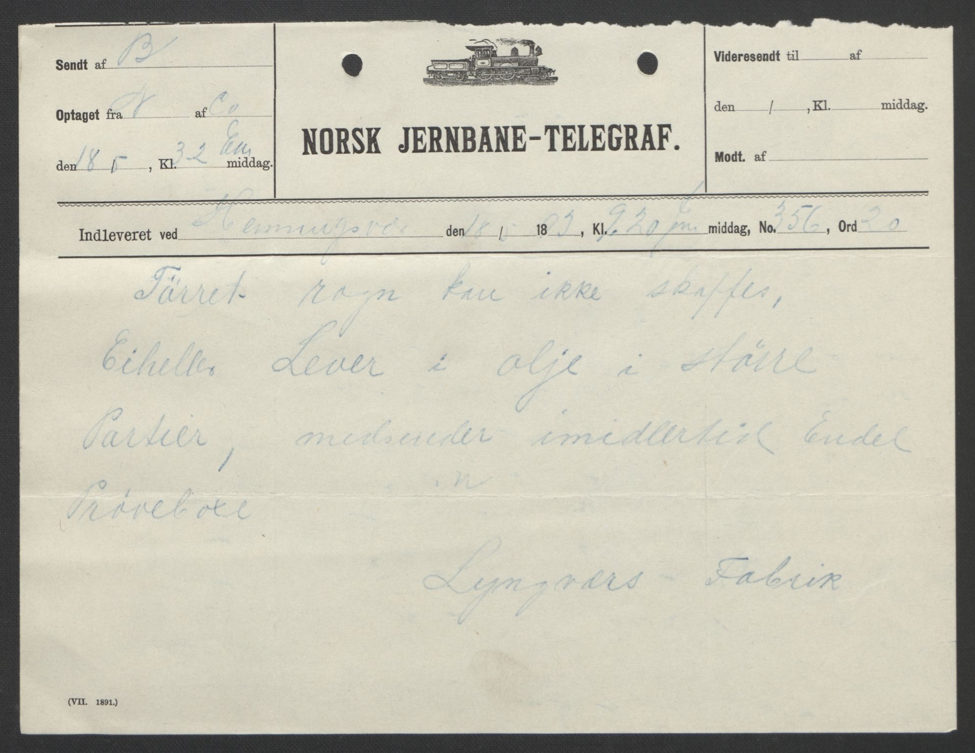 Arbeidskomitéen for Fridtjof Nansens polarekspedisjon, AV/RA-PA-0061/D/L0004: Innk. brev og telegrammer vedr. proviant og utrustning, 1892-1893, p. 631