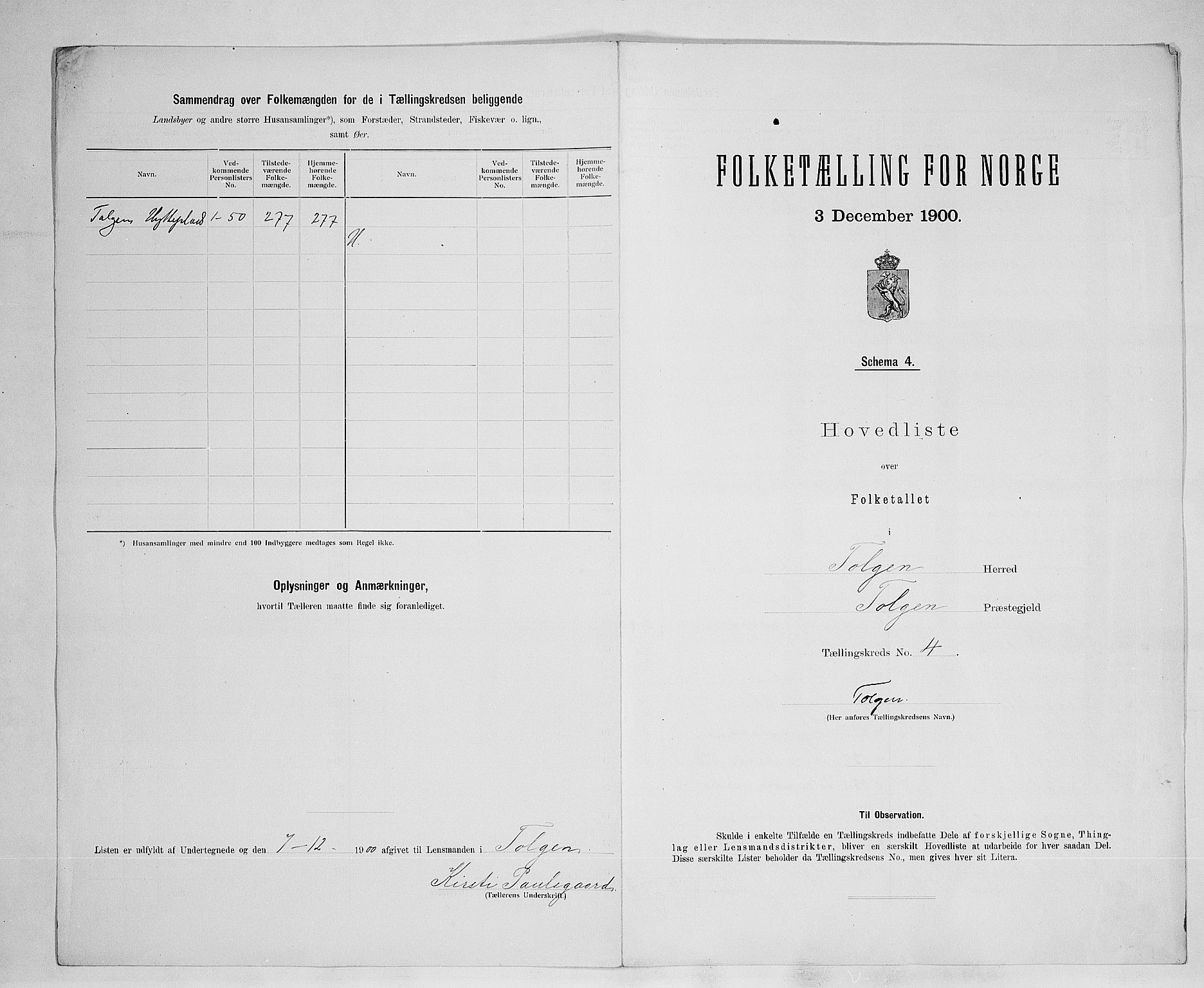 SAH, 1900 census for Tolga, 1900, p. 35