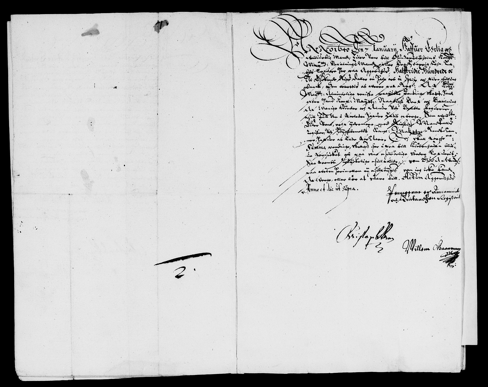 Rentekammeret inntil 1814, Reviderte regnskaper, Lensregnskaper, RA/EA-5023/R/Rb/Rbp/L0023: Bratsberg len, 1639-1640