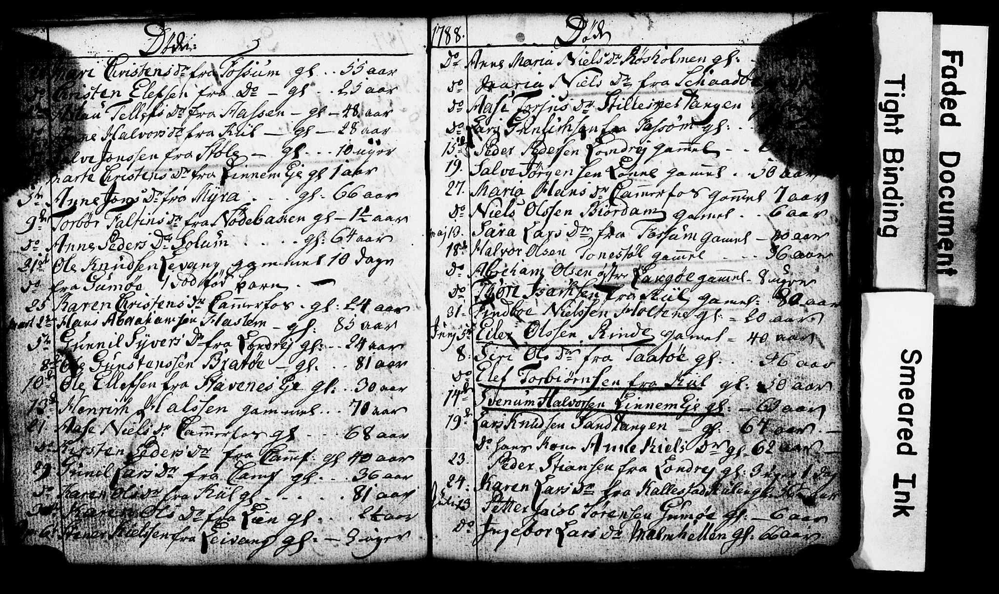 Sannidal kirkebøker, AV/SAKO-A-296/G/Ga/L0001: Parish register (copy) no. 1, 1782-1816