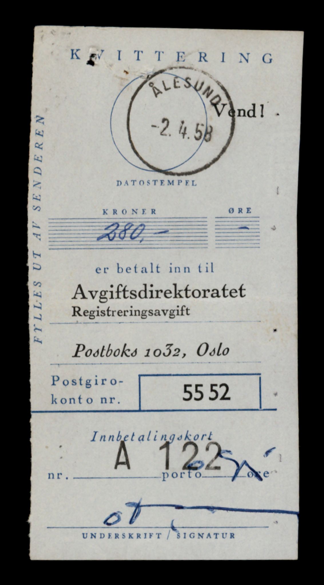 Møre og Romsdal vegkontor - Ålesund trafikkstasjon, AV/SAT-A-4099/F/Fe/L0034: Registreringskort for kjøretøy T 12500 - T 12652, 1927-1998, p. 1390