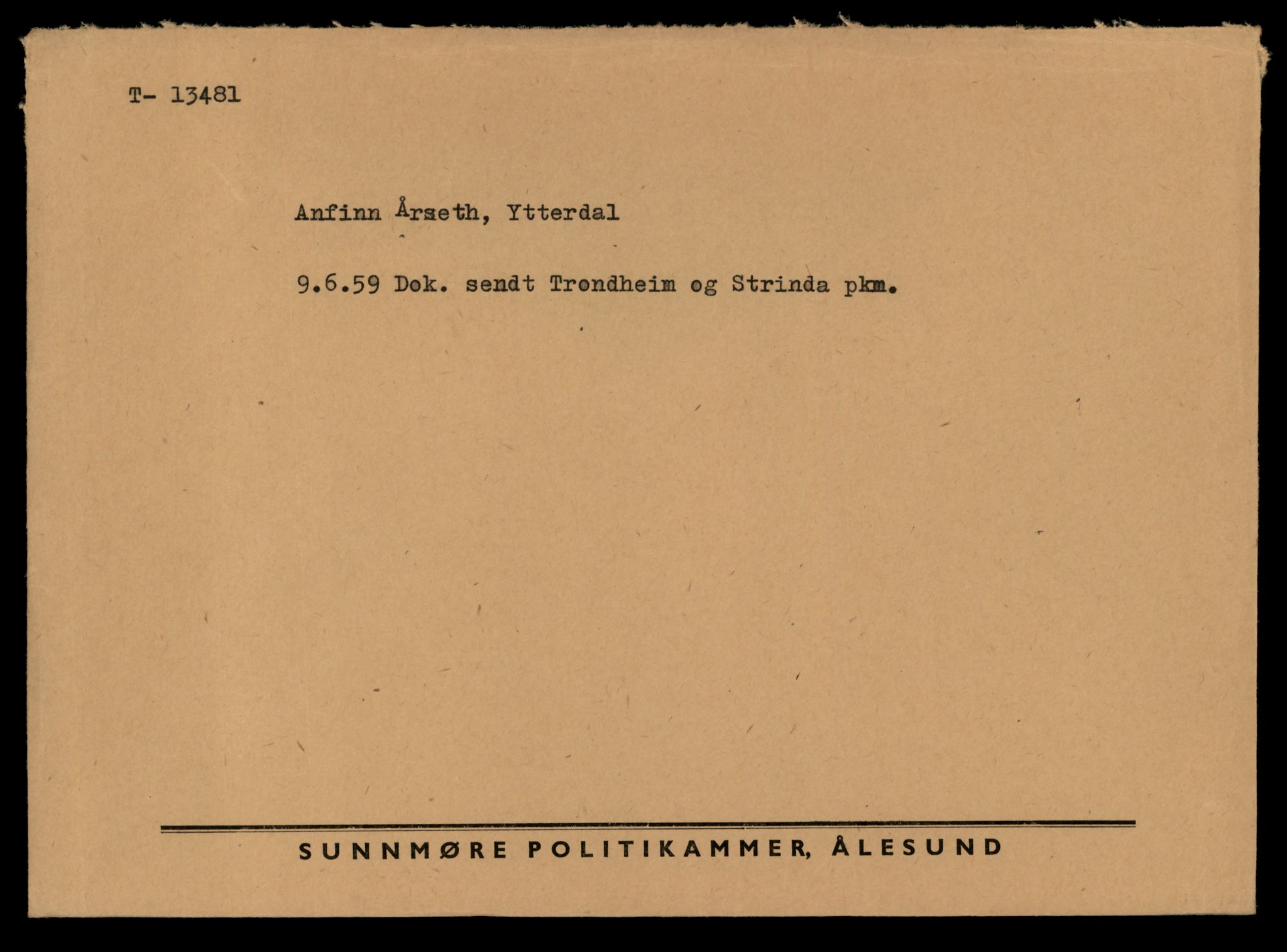 Møre og Romsdal vegkontor - Ålesund trafikkstasjon, AV/SAT-A-4099/F/Fe/L0039: Registreringskort for kjøretøy T 13361 - T 13530, 1927-1998, p. 2034