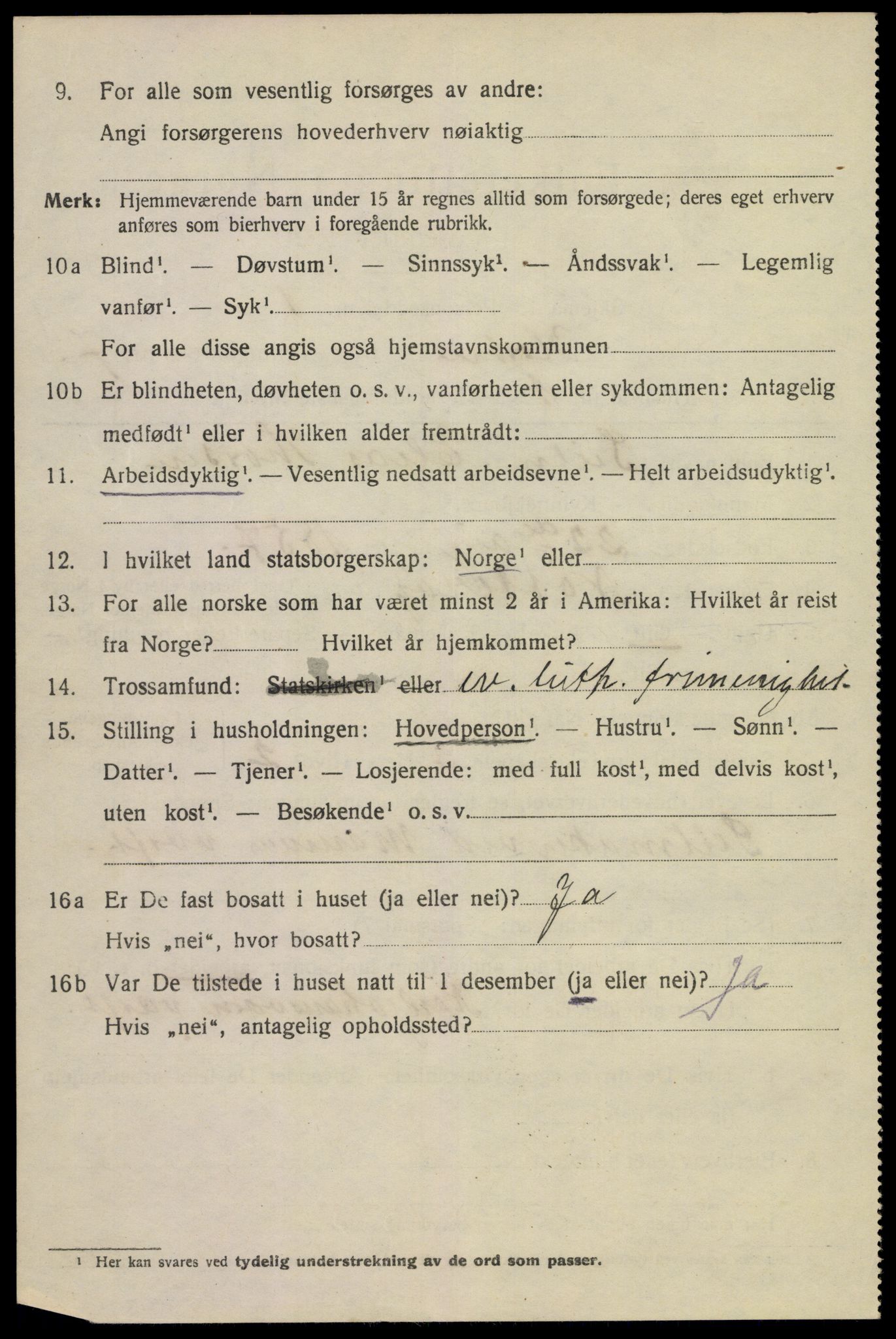 SAKO, 1920 census for Horten, 1920, p. 25842