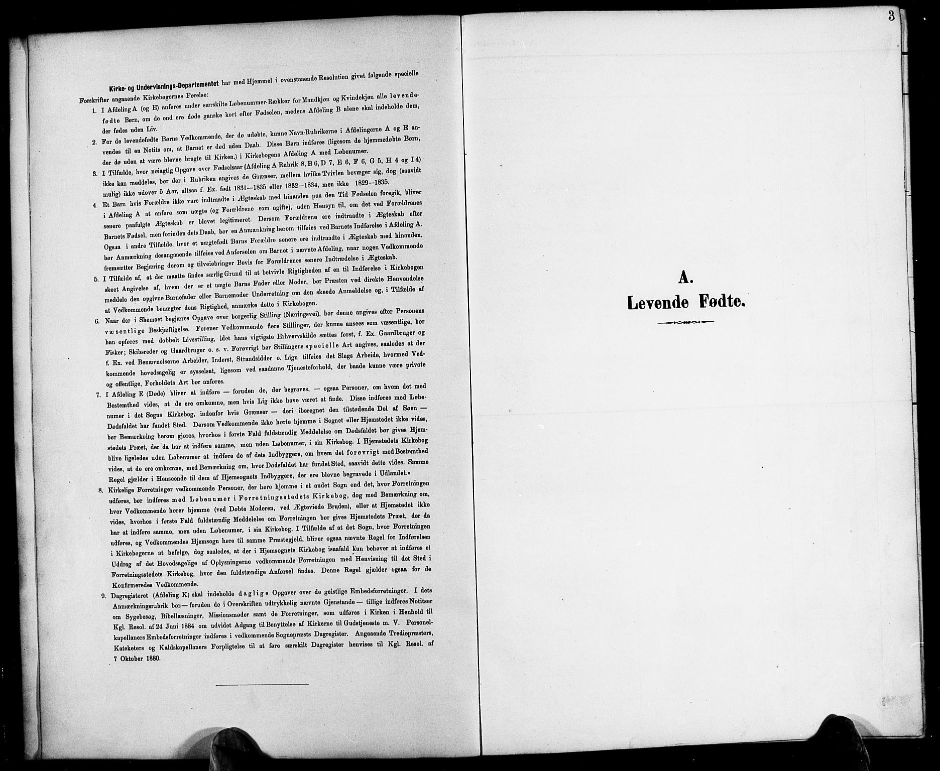 Herefoss sokneprestkontor, SAK/1111-0019/F/Fb/Fbb/L0003: Parish register (copy) no. B 3, 1892-1917, p. 3