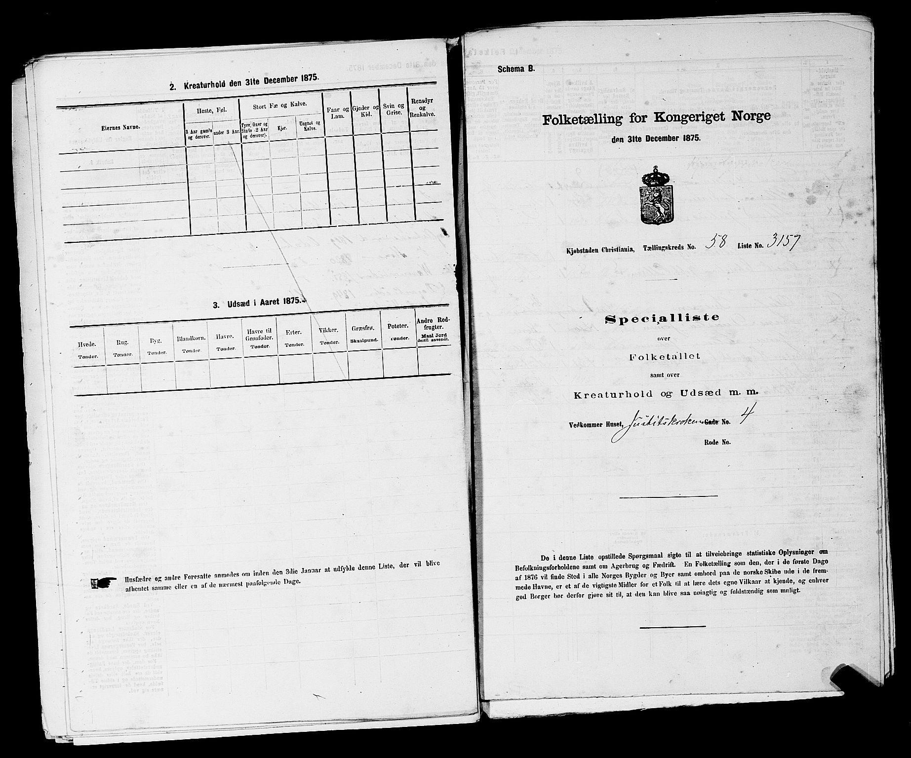 RA, 1875 census for 0301 Kristiania, 1875, p. 8746