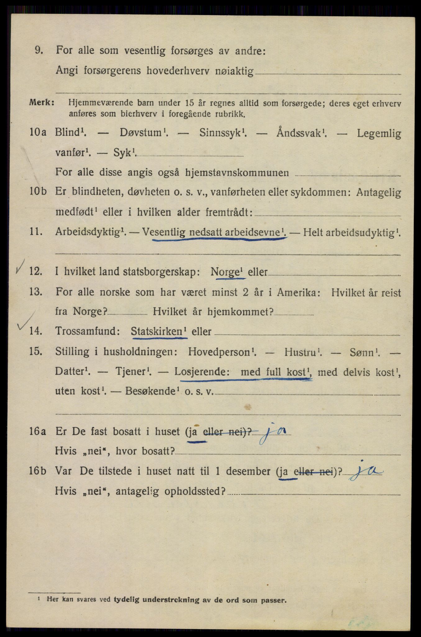 SAO, 1920 census for Kristiania, 1920, p. 352364