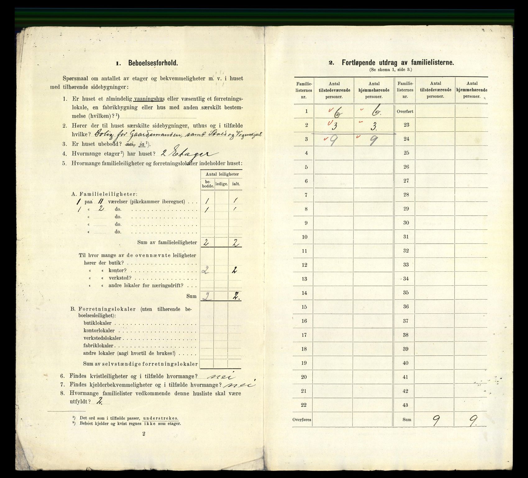 RA, 1910 census for Kristiansand, 1910, p. 7661