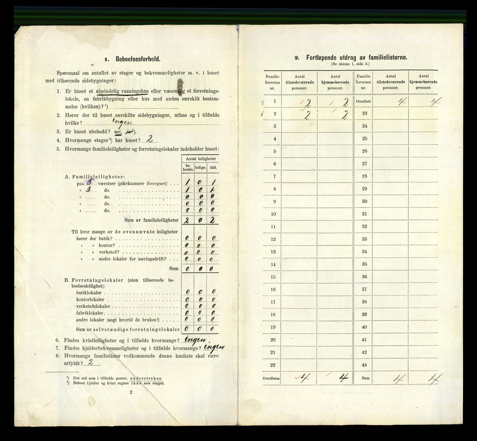 RA, 1910 census for Bergen, 1910, p. 5440