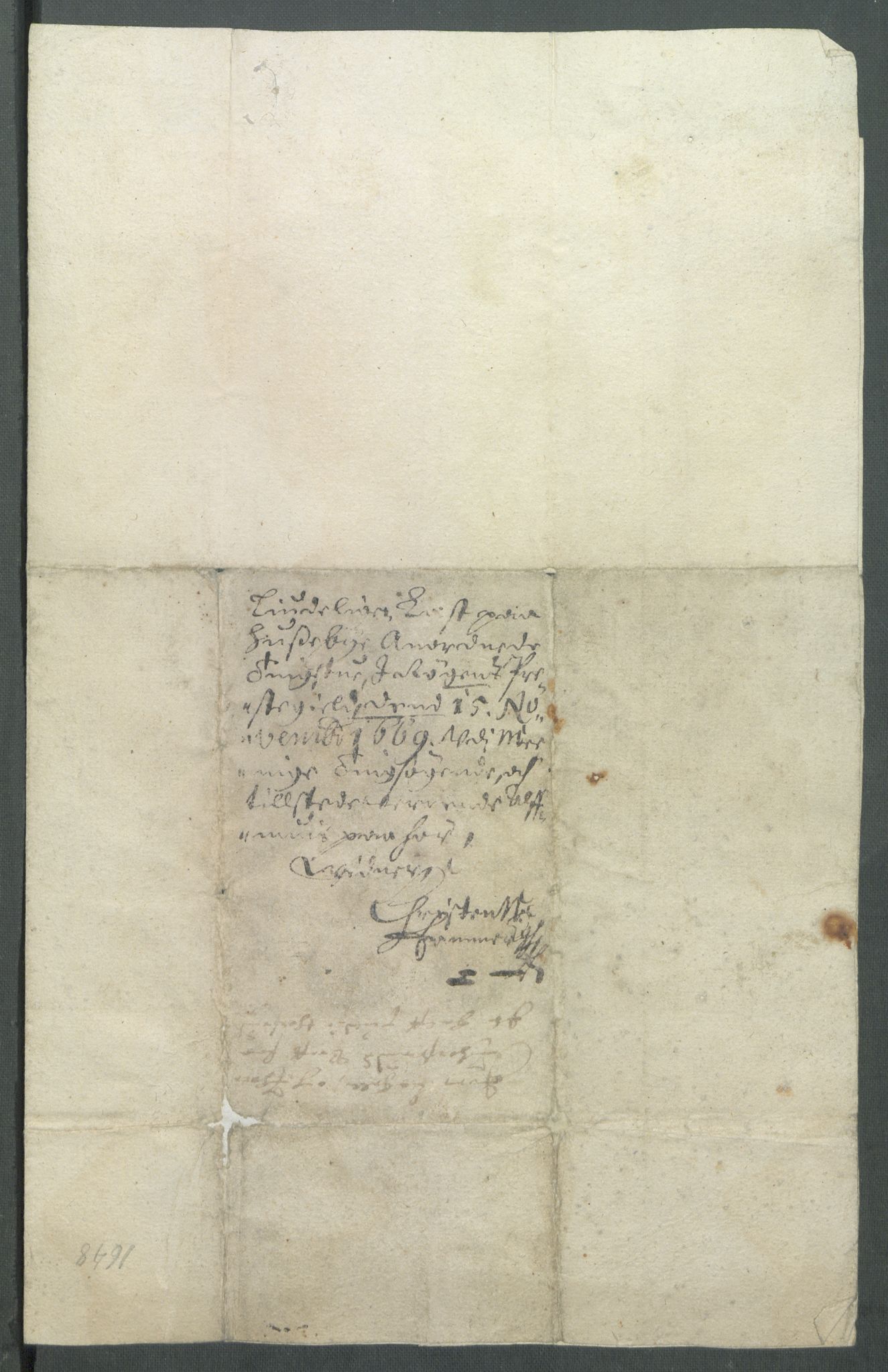 Riksarkivets diplomsamling, AV/RA-EA-5965/F02/L0161: Dokumenter, 1648, p. 66