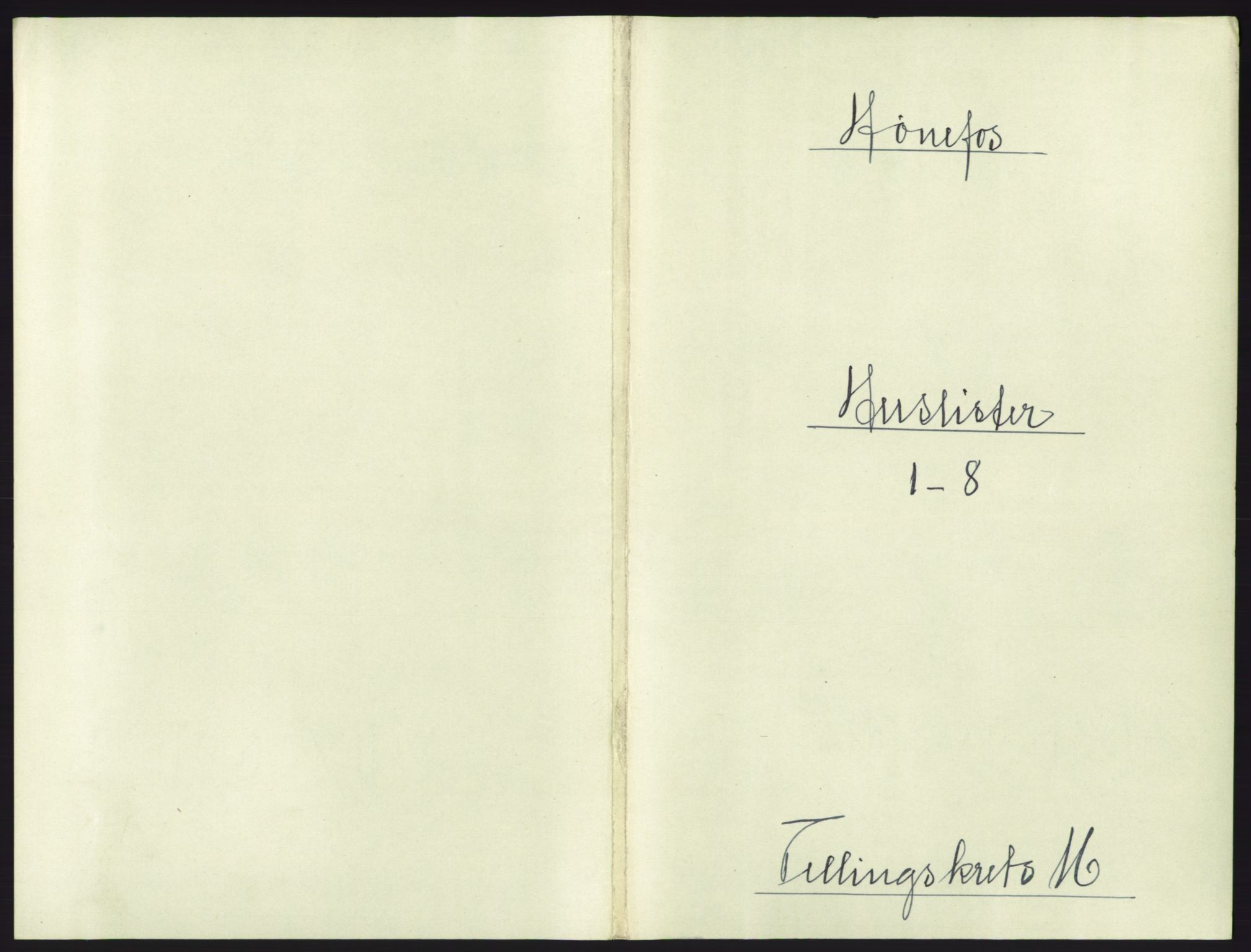 RA, 1891 census for 0601 Hønefoss, 1891, p. 337
