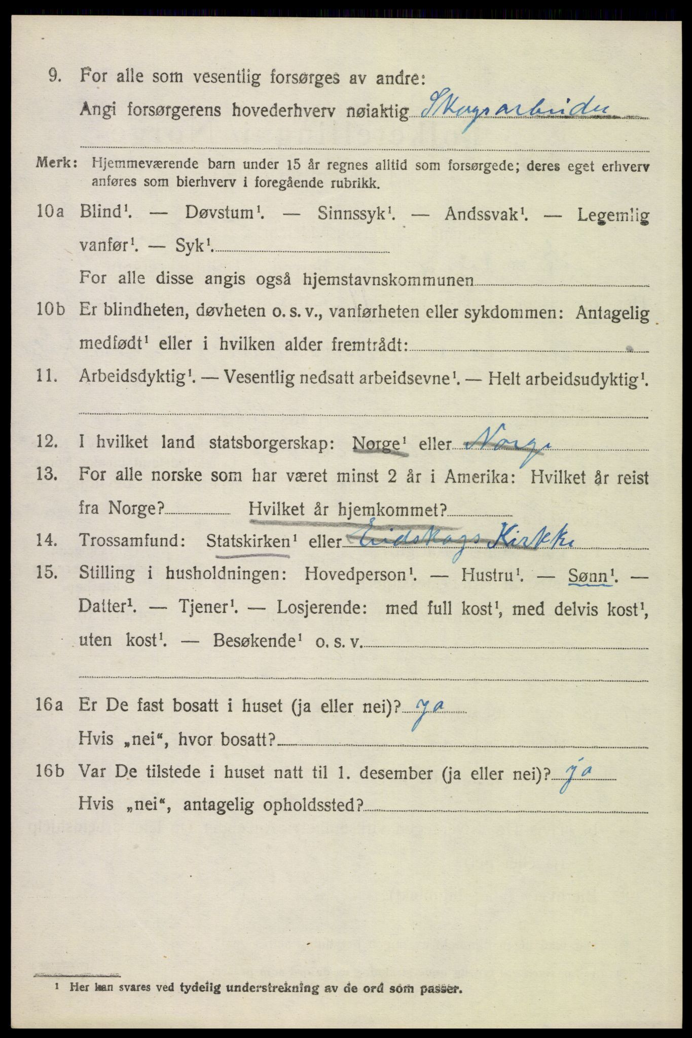 SAH, 1920 census for Eidskog, 1920, p. 11596