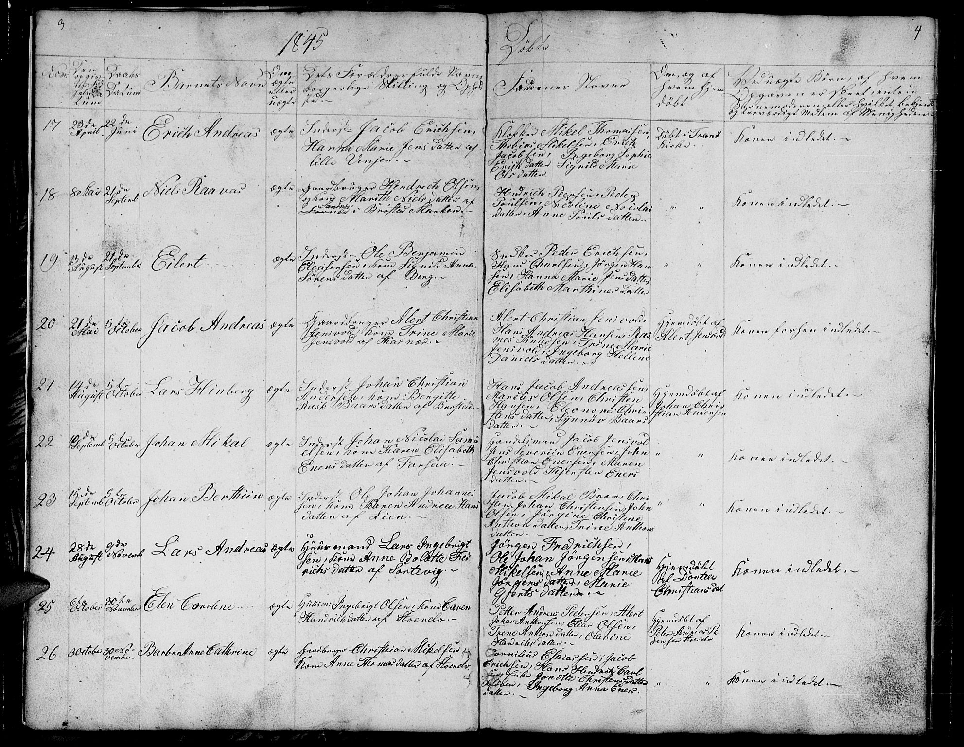 Tranøy sokneprestkontor, SATØ/S-1313/I/Ia/Iab/L0011klokker: Parish register (copy) no. 11, 1845-1859, p. 4