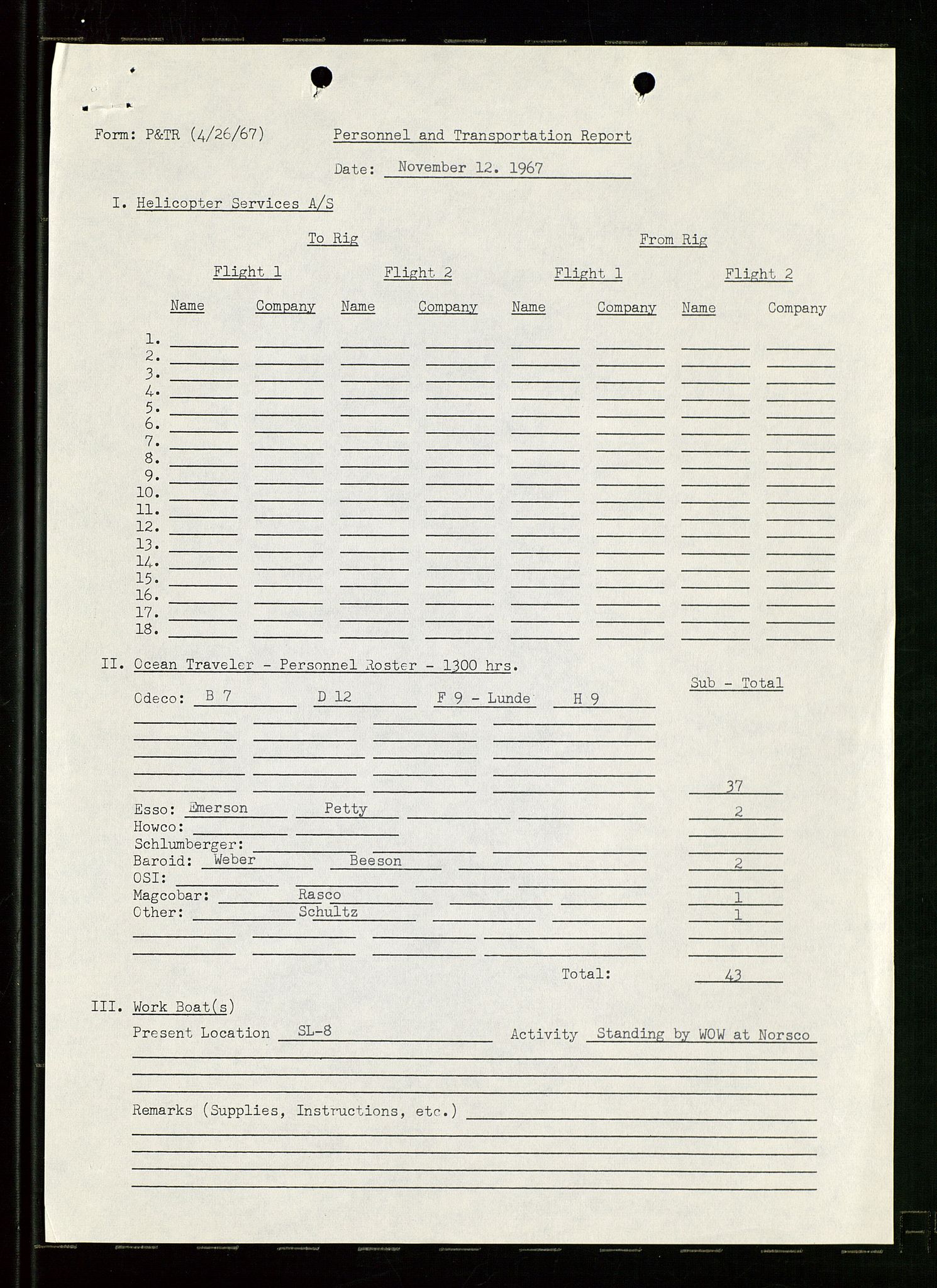 Pa 1512 - Esso Exploration and Production Norway Inc., SAST/A-101917/E/Ea/L0014: Well 16/1-1, 1967-1968, p. 762