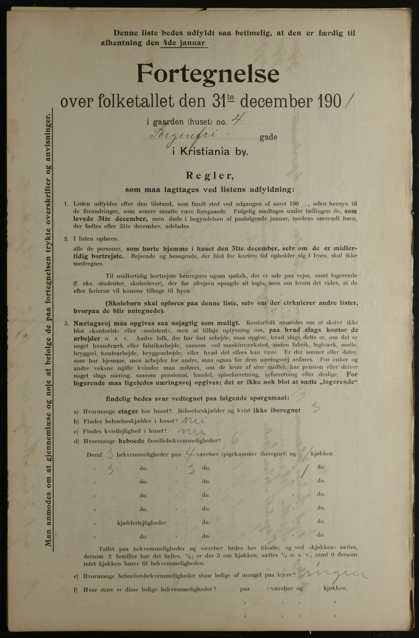 OBA, Municipal Census 1901 for Kristiania, 1901, p. 15371