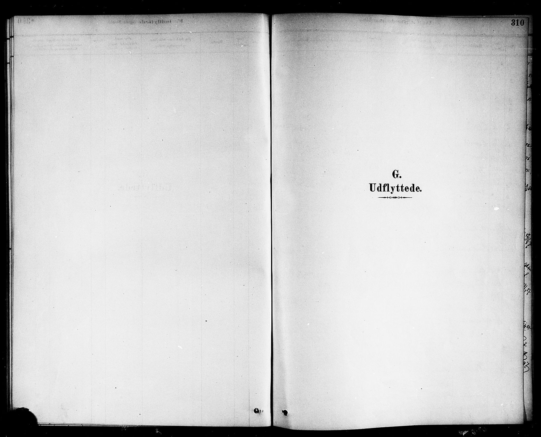 Berg prestekontor Kirkebøker, SAO/A-10902/F/Fc/L0001: Parish register (official) no. III 1, 1878-1887, p. 310