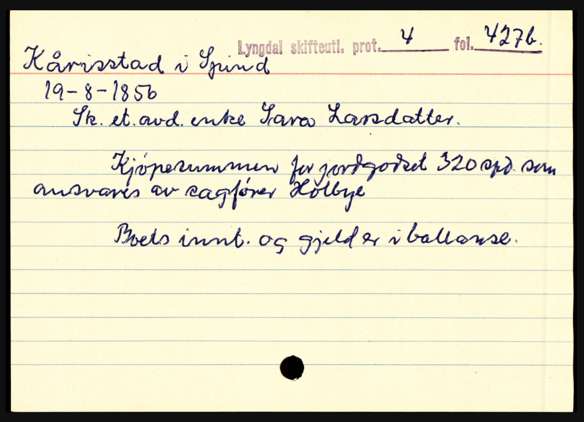 Lyngdal sorenskriveri, SAK/1221-0004/H, p. 6581
