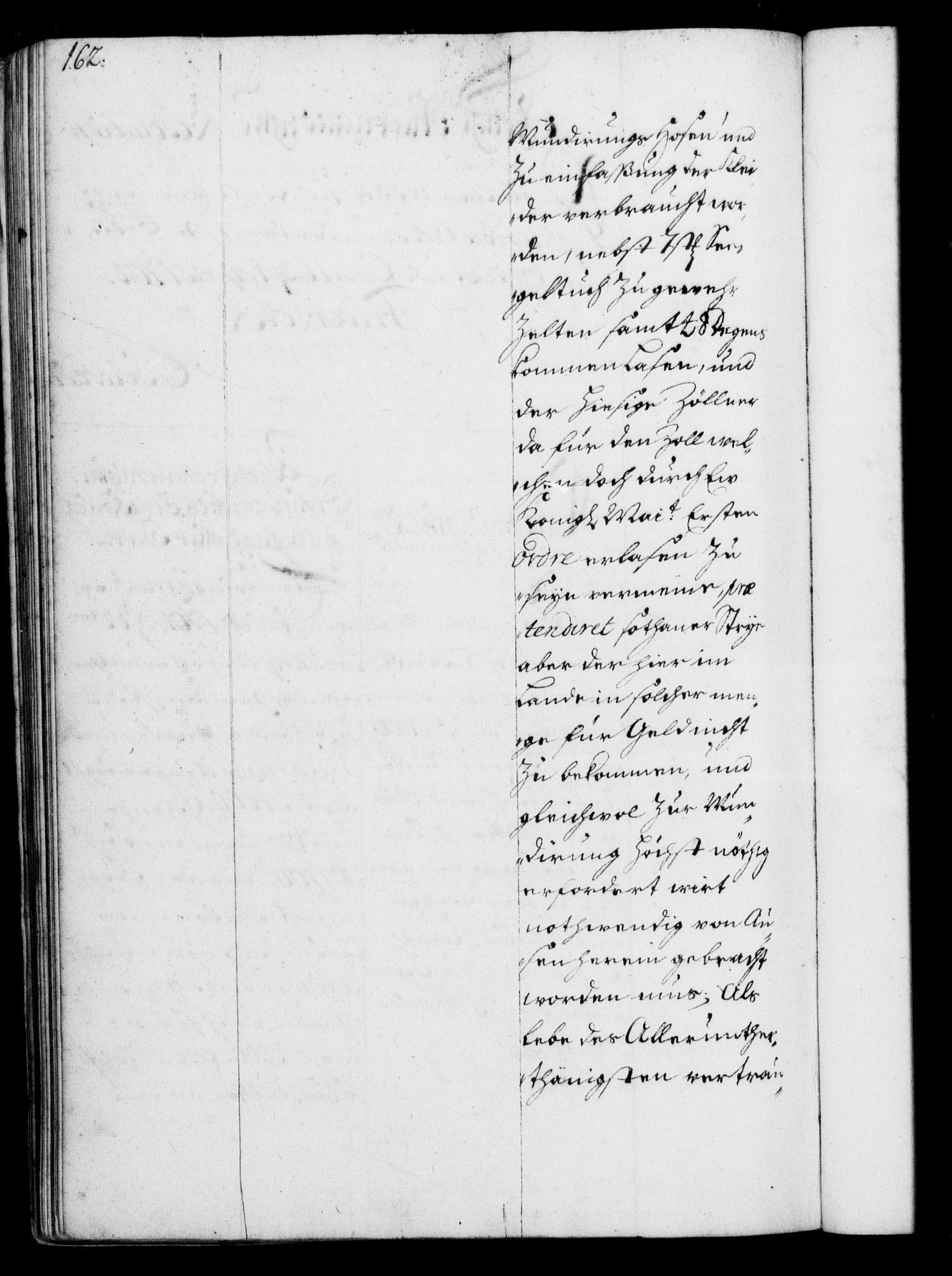 Rentekammeret, Kammerkanselliet, RA/EA-3111/G/Gf/Gfa/L0001: Resolusjonsprotokoll med register (merket RK 52.1), 1695-1706, p. 162