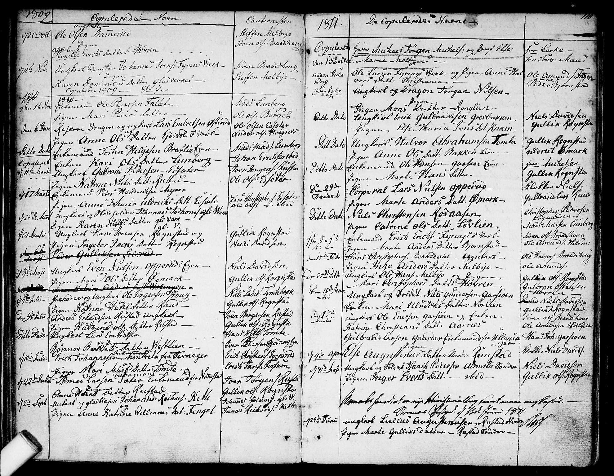 Hurdal prestekontor Kirkebøker, AV/SAO-A-10889/F/Fa/L0001: Parish register (official) no. I 1, 1777-1812, p. 110