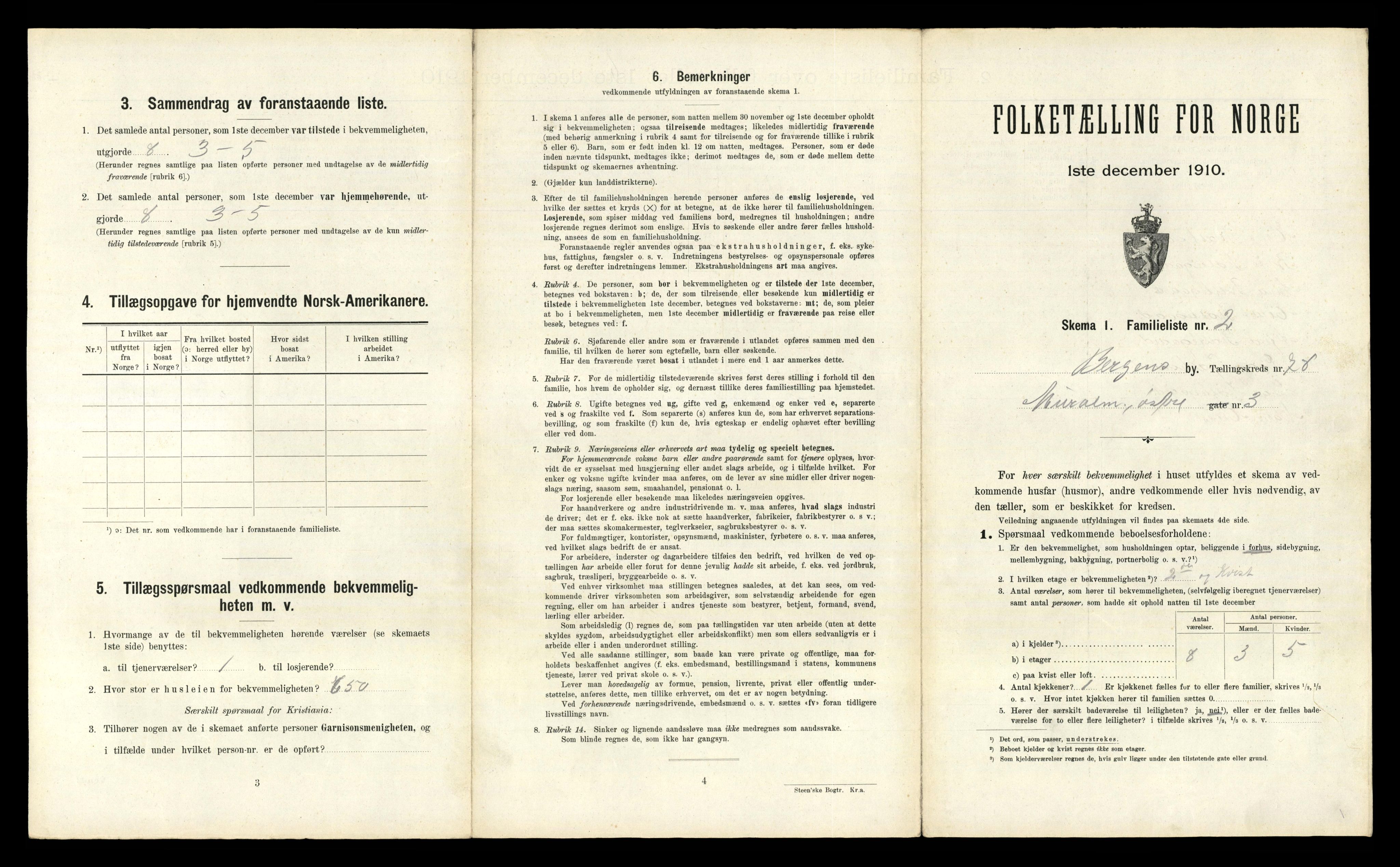 RA, 1910 census for Bergen, 1910, p. 26939