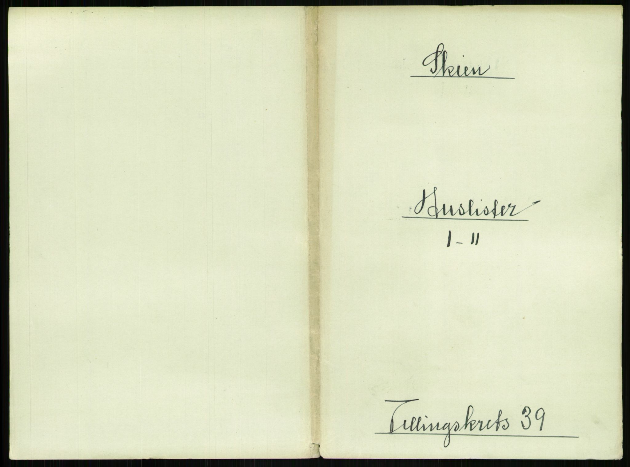 RA, 1891 census for 0806 Skien, 1891, p. 1410