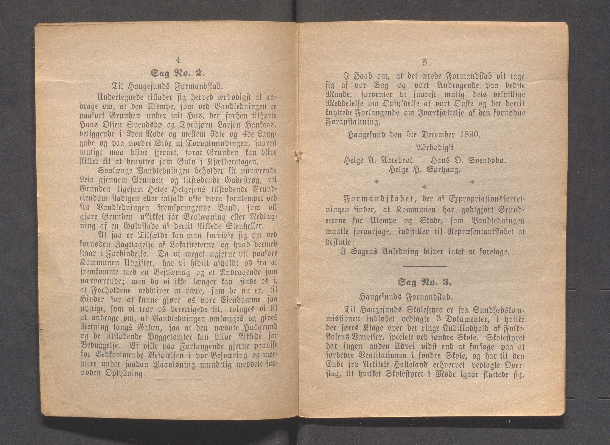 Haugesund kommune - Formannskapet og Bystyret, IKAR/A-740/A/Abb/L0001: Bystyreforhandlinger, 1889-1907, p. 37