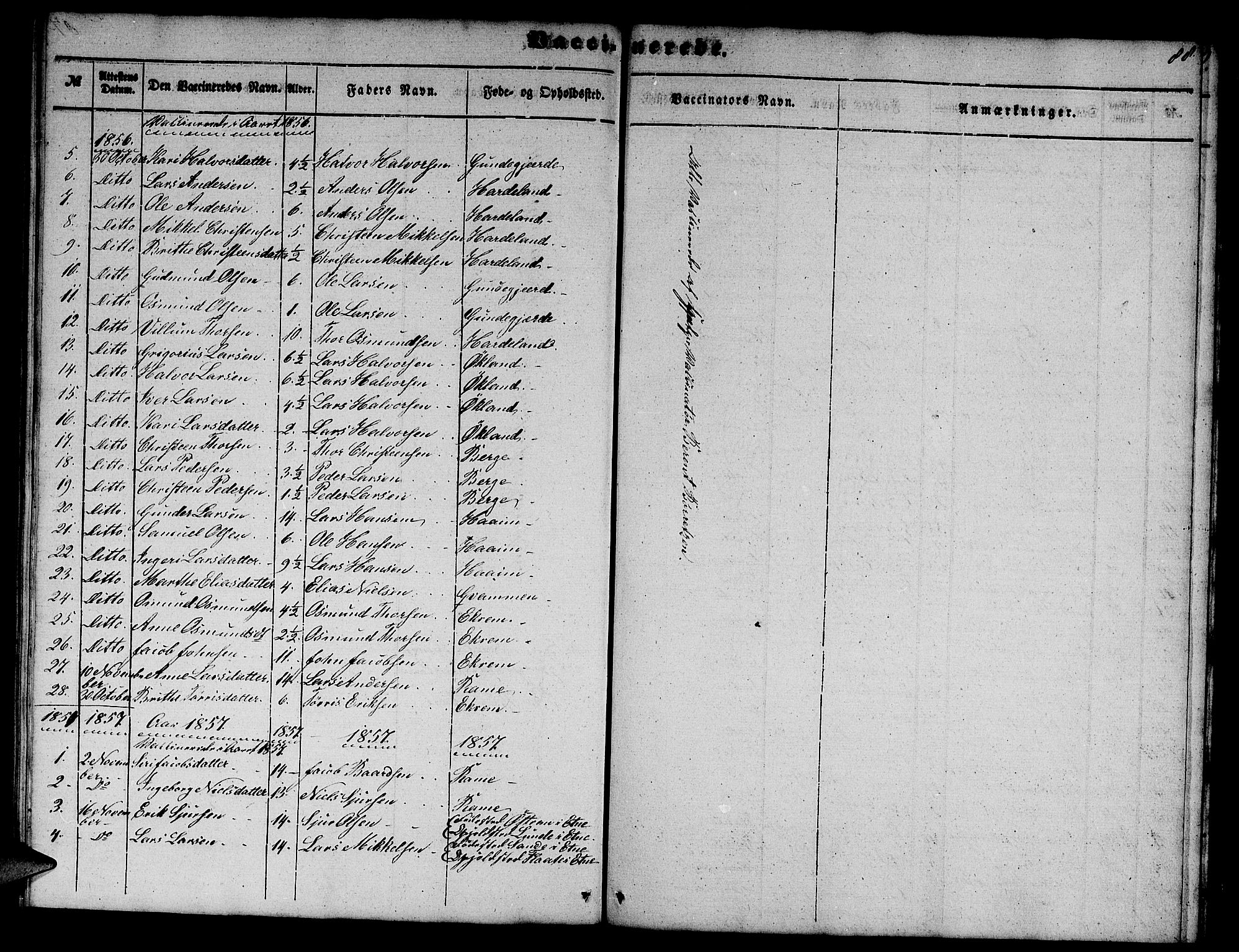 Etne sokneprestembete, SAB/A-75001/H/Hab: Parish register (copy) no. C 2, 1851-1865, p. 88