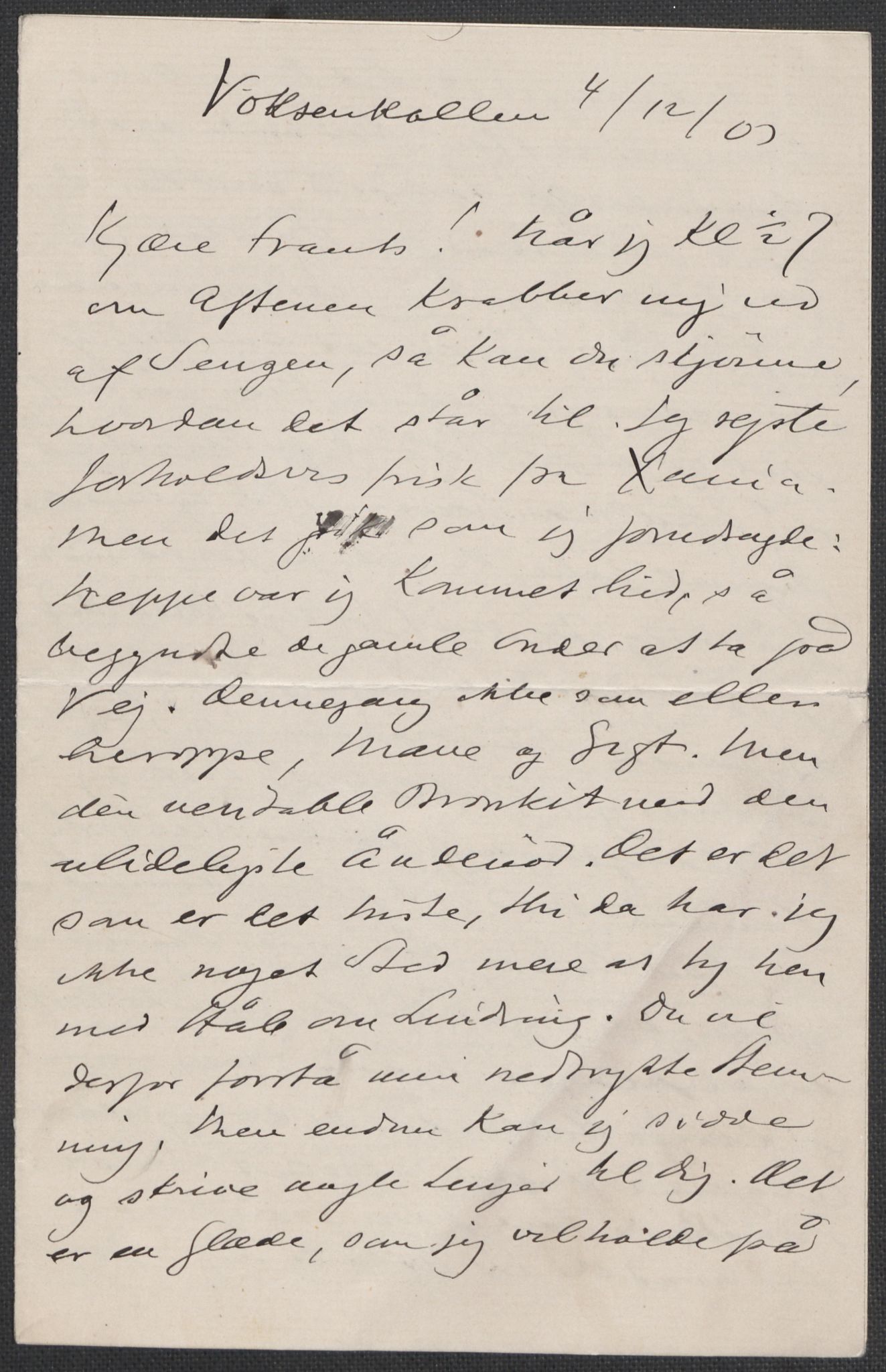 Beyer, Frants, AV/RA-PA-0132/F/L0001: Brev fra Edvard Grieg til Frantz Beyer og "En del optegnelser som kan tjene til kommentar til brevene" av Marie Beyer, 1872-1907, p. 738