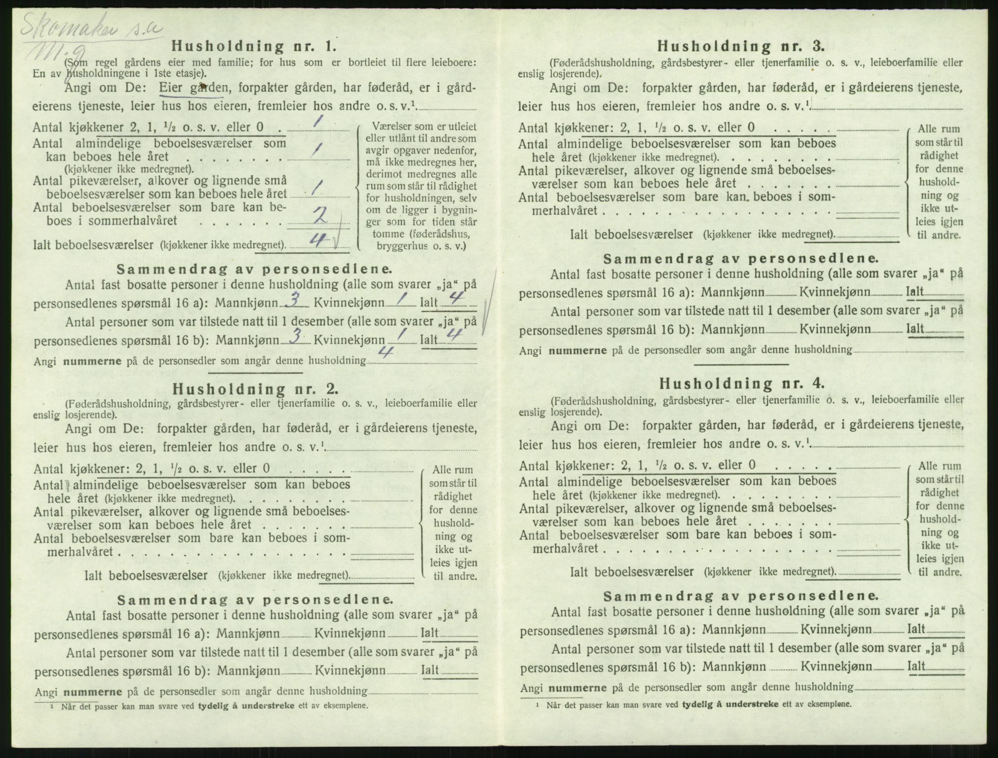 SAT, 1920 census for Eresfjord og Vistdal, 1920, p. 390