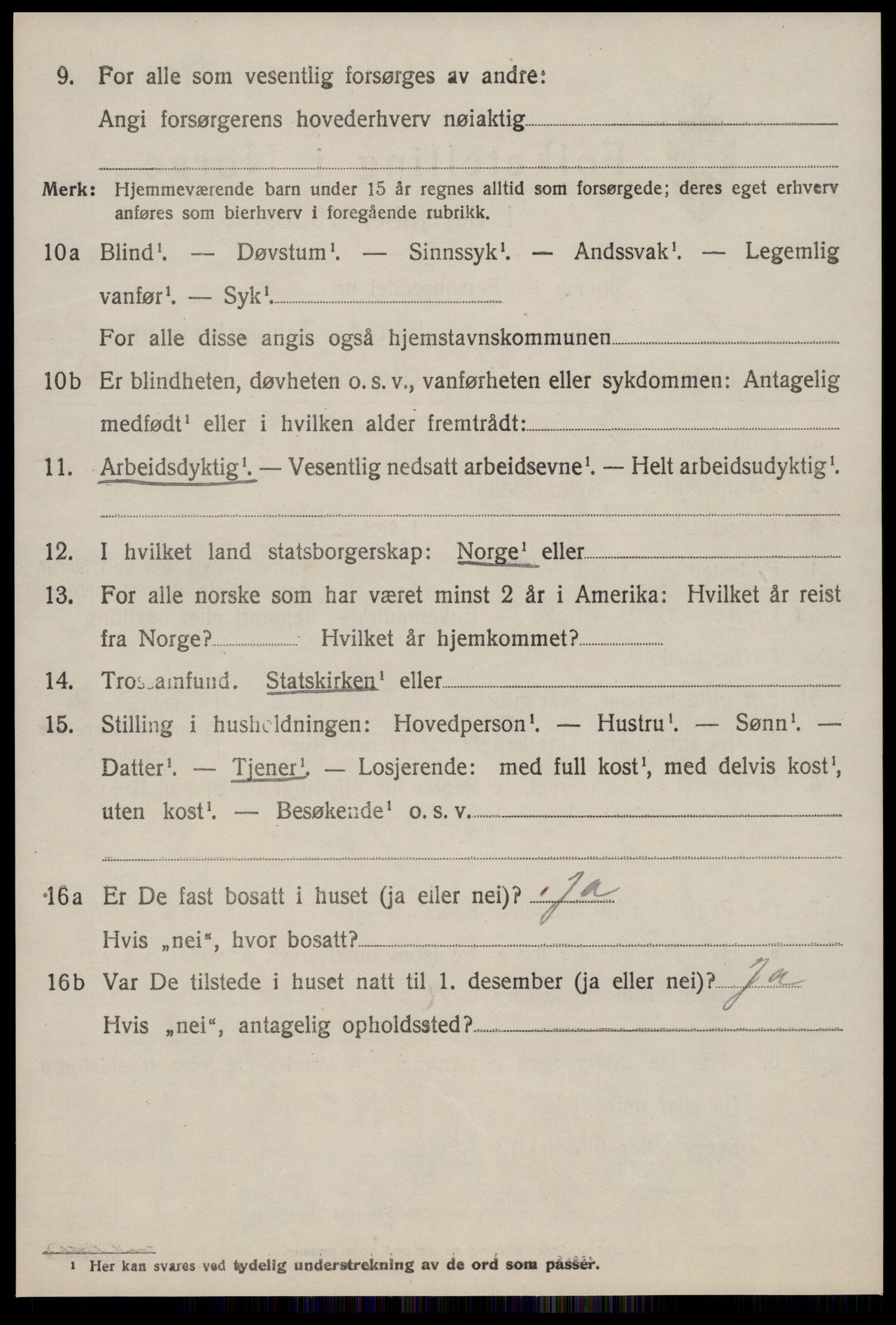 SAT, 1920 census for Aukra, 1920, p. 6930