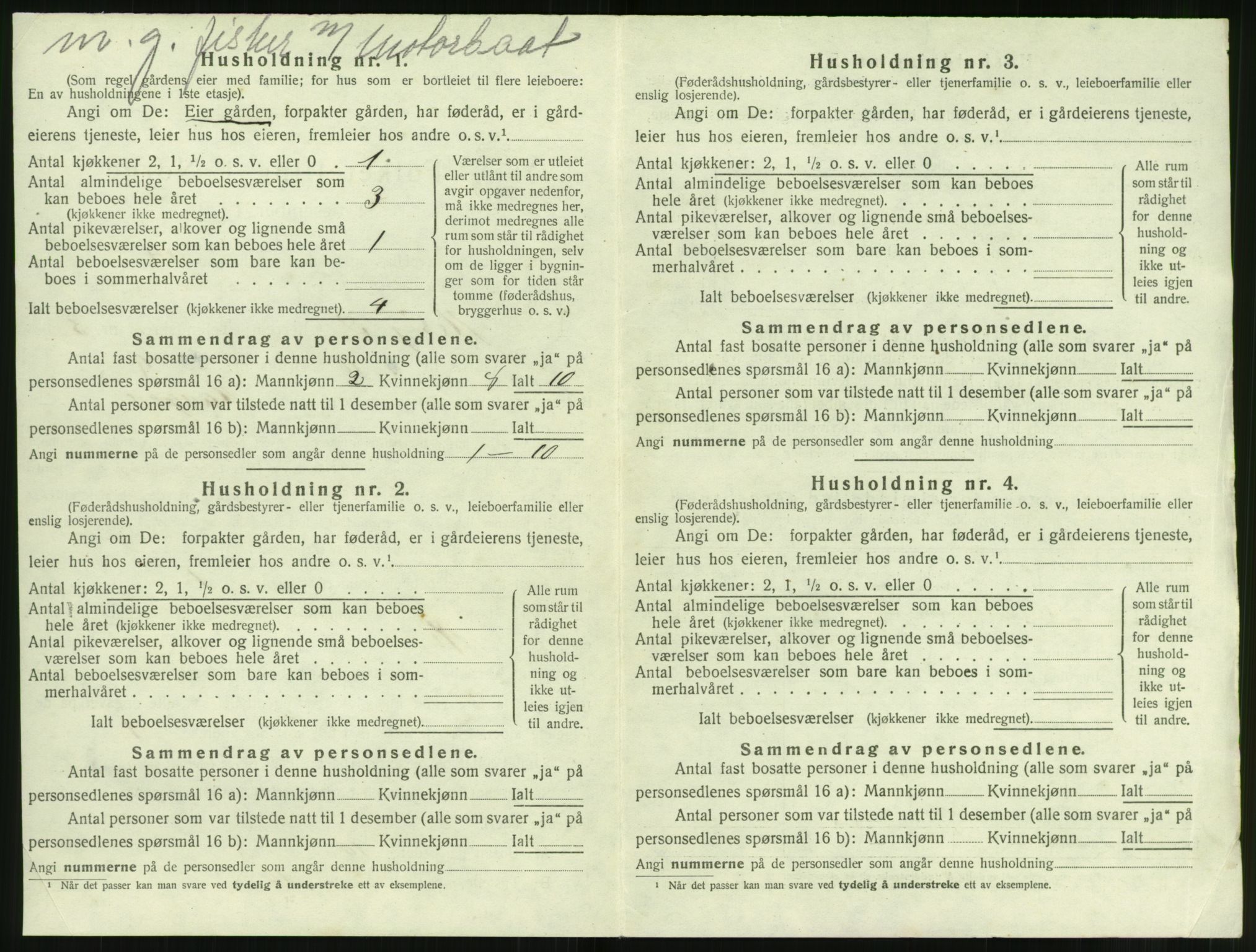 SAT, 1920 census for Herøy (MR), 1920, p. 268