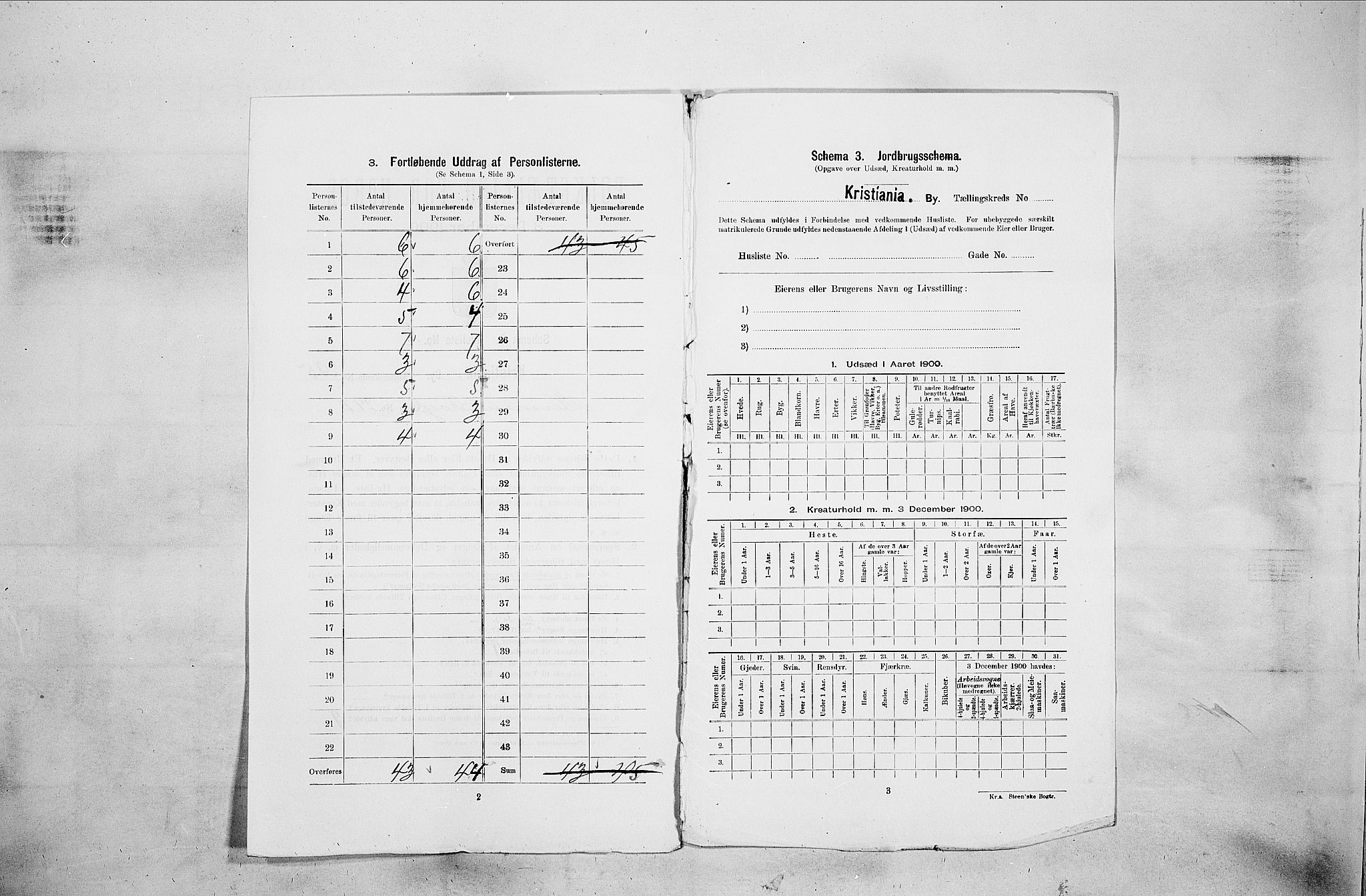 SAO, 1900 census for Kristiania, 1900, p. 36775