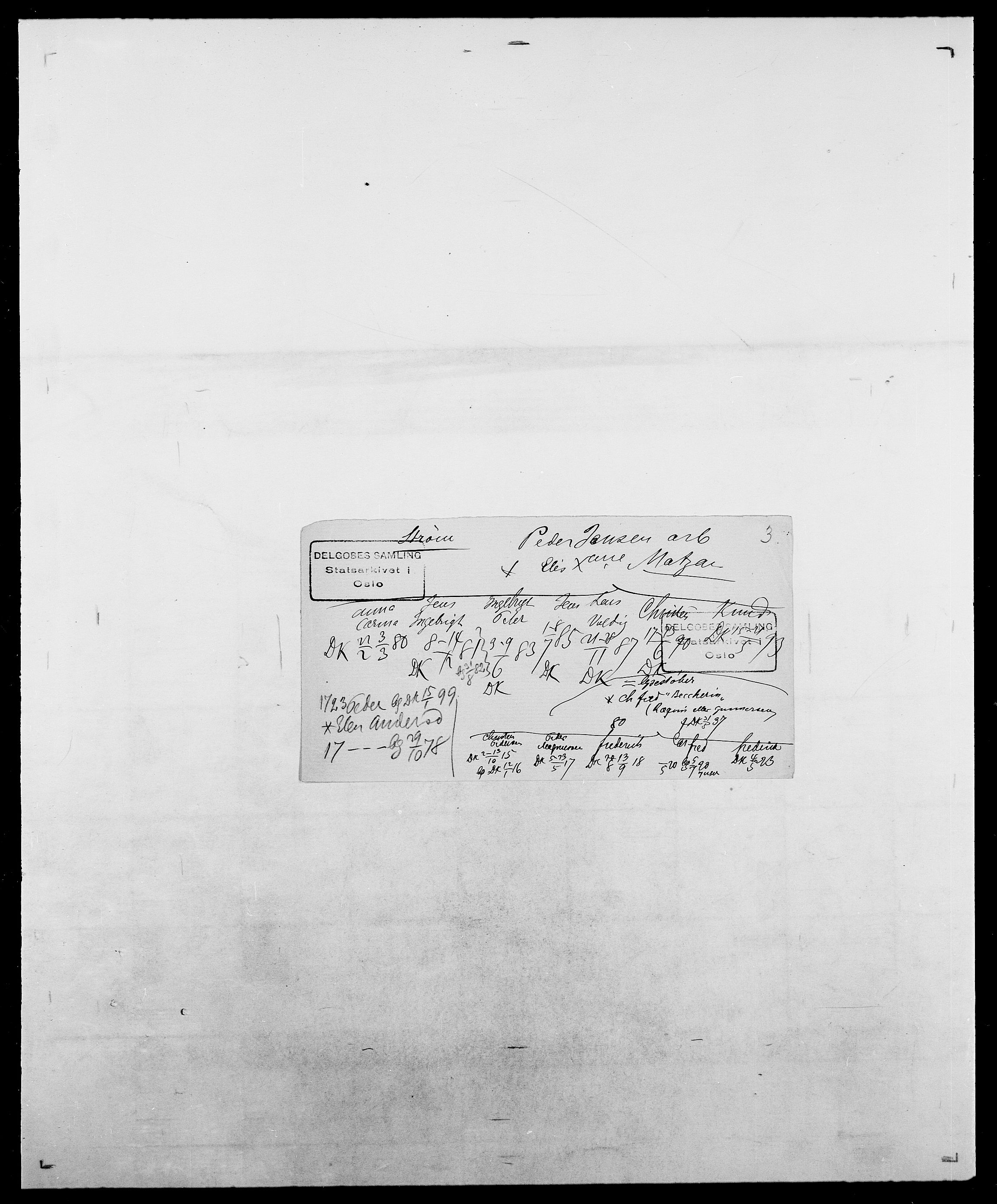 Delgobe, Charles Antoine - samling, AV/SAO-PAO-0038/D/Da/L0037: Steen, Sthen, Stein - Svare, Svanige, Svanne, se også Svanning og Schwane, p. 684