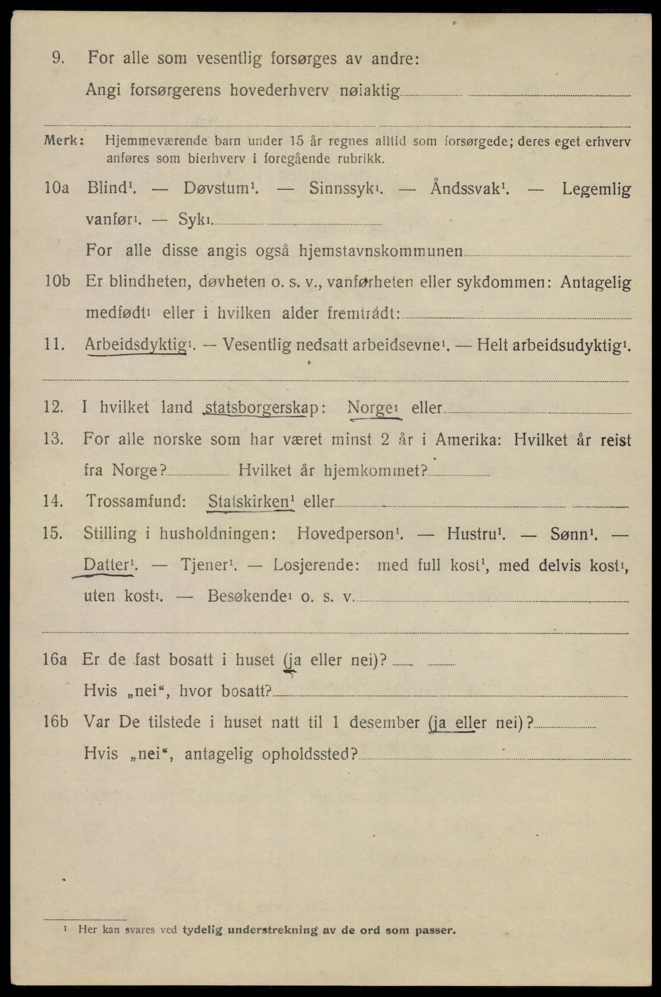 SAO, 1920 census for Aker, 1920, p. 121999
