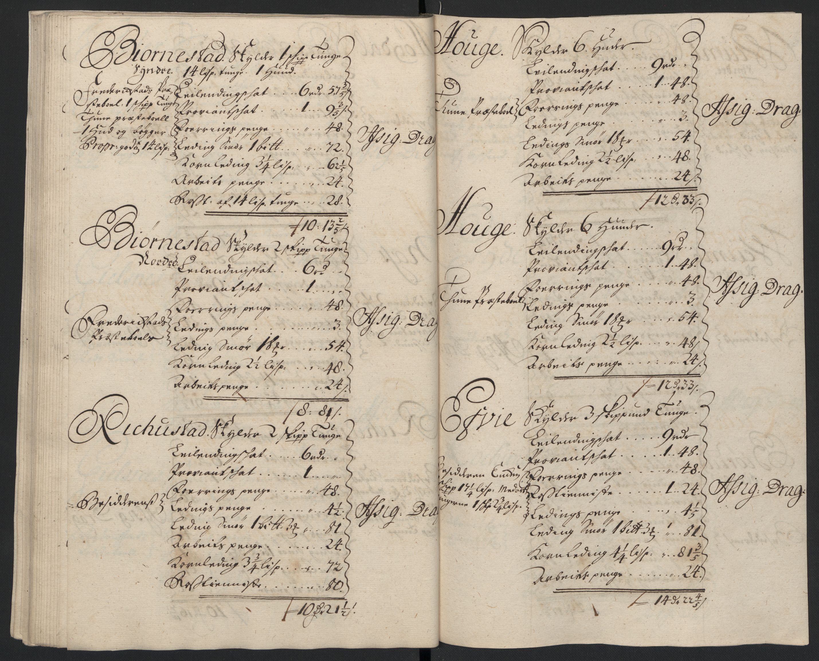 Rentekammeret inntil 1814, Reviderte regnskaper, Fogderegnskap, AV/RA-EA-4092/R04/L0134: Fogderegnskap Moss, Onsøy, Tune, Veme og Åbygge, 1707-1708, p. 104