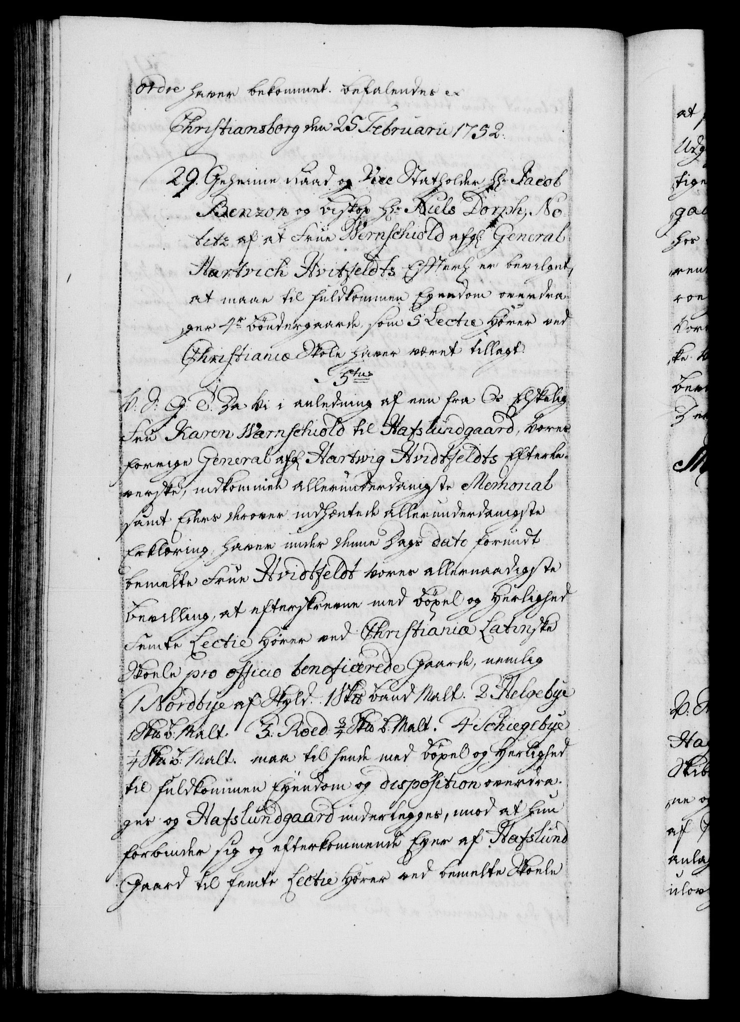Danske Kanselli 1572-1799, RA/EA-3023/F/Fc/Fca/Fcab/L0033: Norske tegnelser, 1751-1752, p. 391b