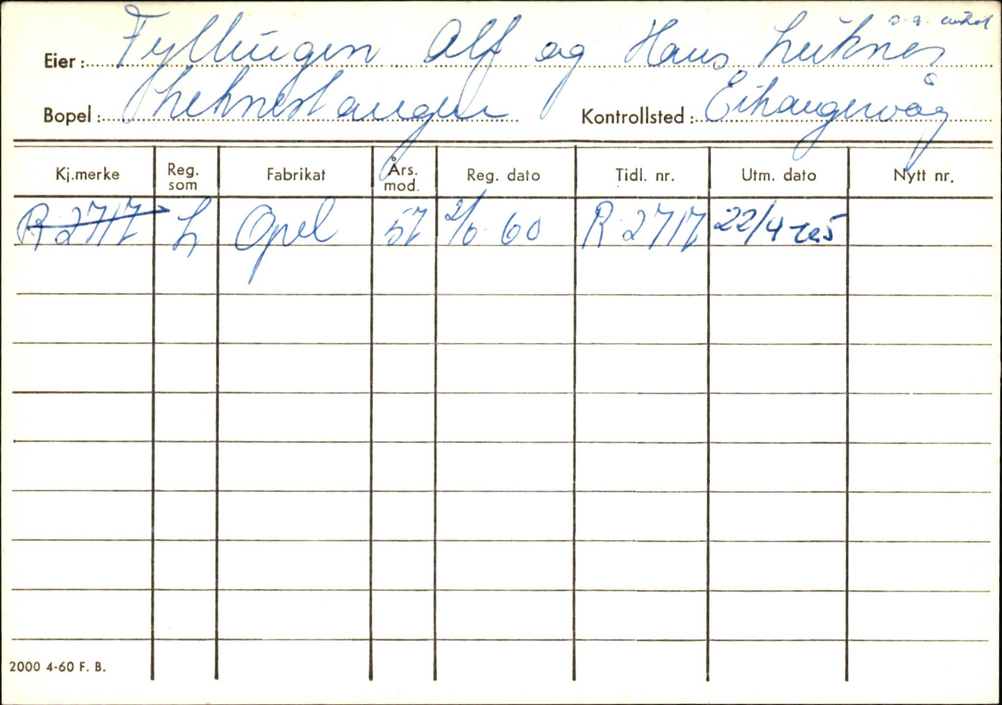 Statens vegvesen, Hordaland vegkontor, AV/SAB-A-5201/2/Ha/L0015: R-eierkort F-G, 1920-1971, p. 65