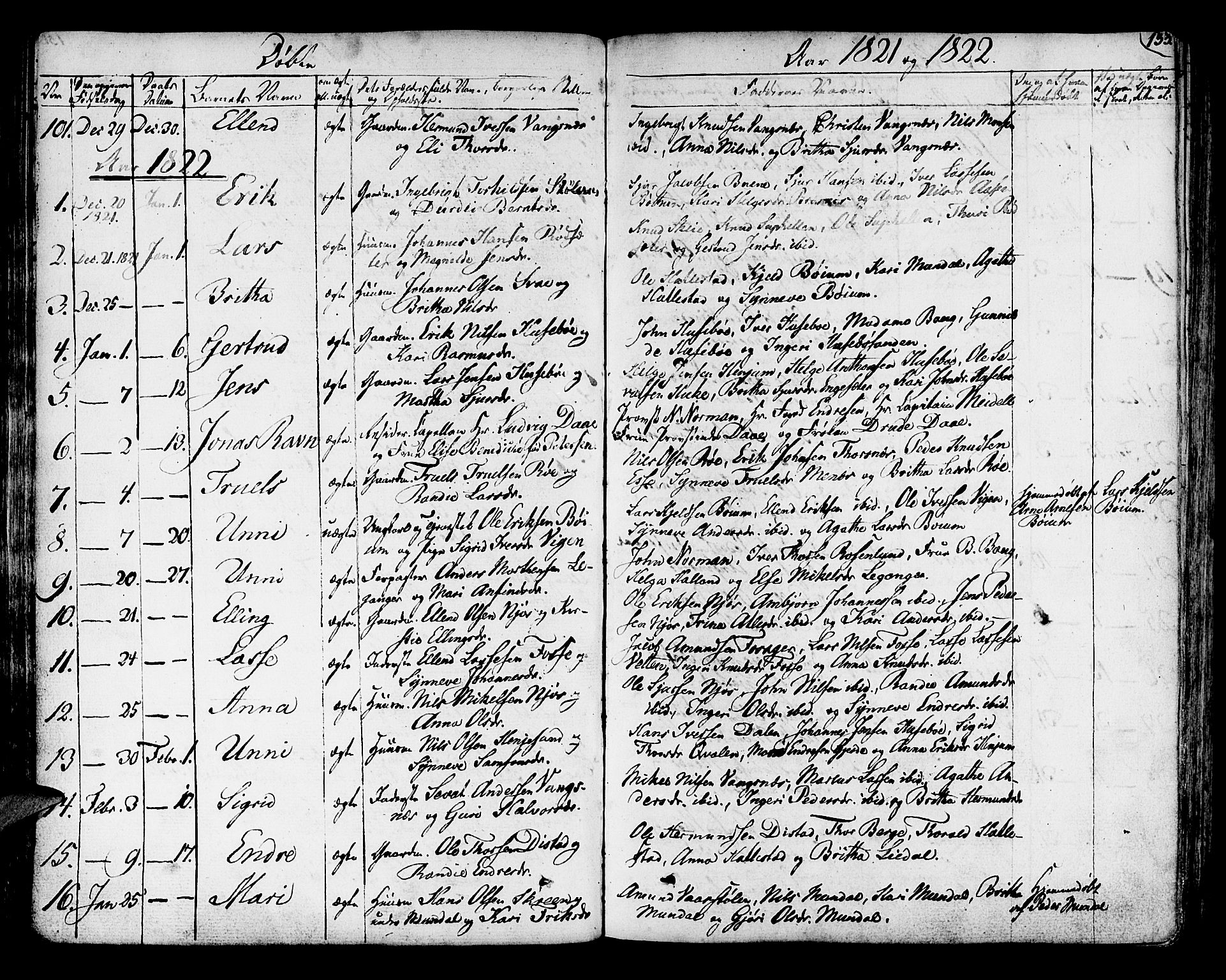 Leikanger sokneprestembete, SAB/A-81001: Parish register (official) no. A 6, 1810-1838, p. 133