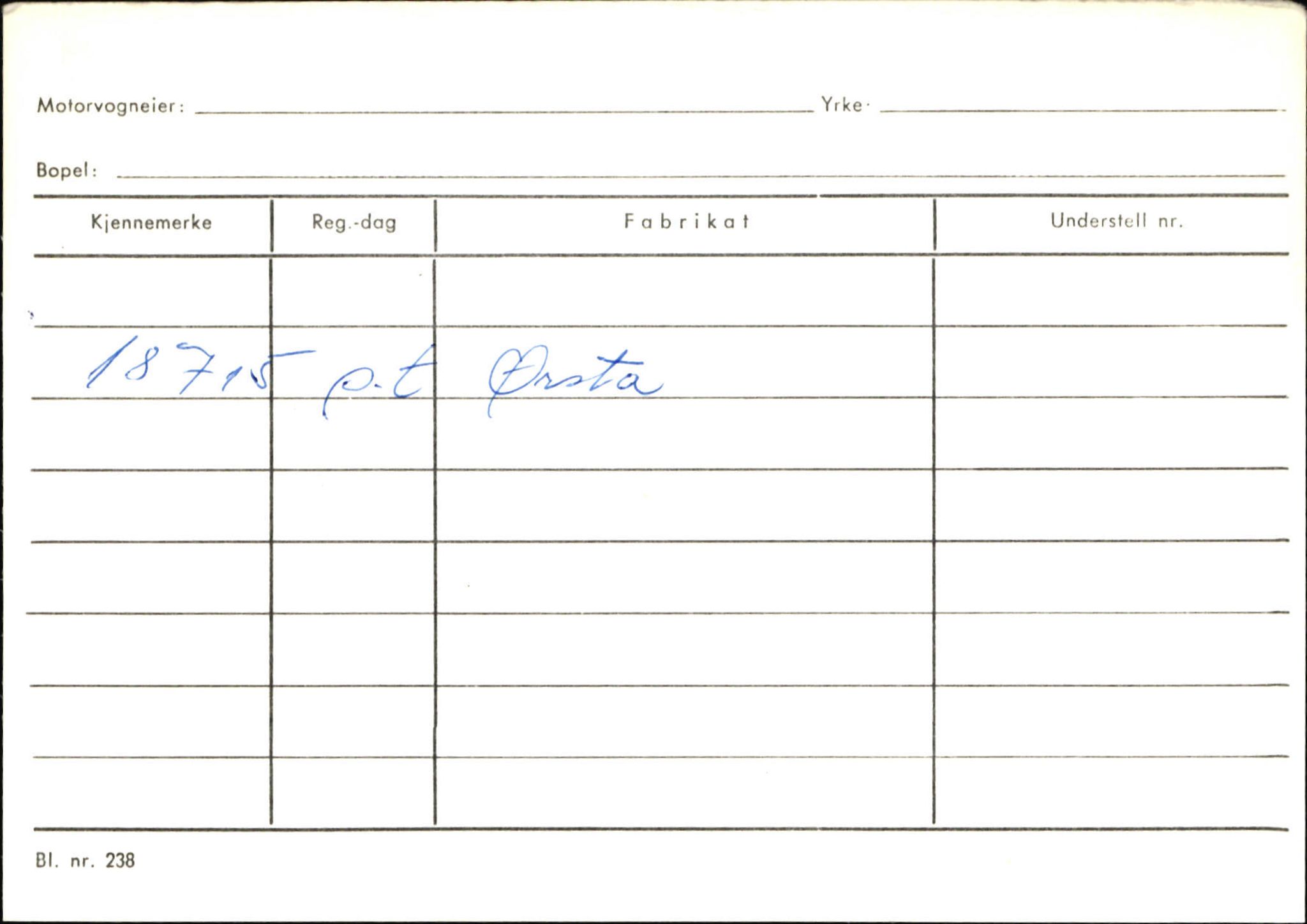 Statens vegvesen, Sogn og Fjordane vegkontor, AV/SAB-A-5301/4/F/L0132: Eigarregister Askvoll A-Å. Balestrand A-Å, 1945-1975, p. 414