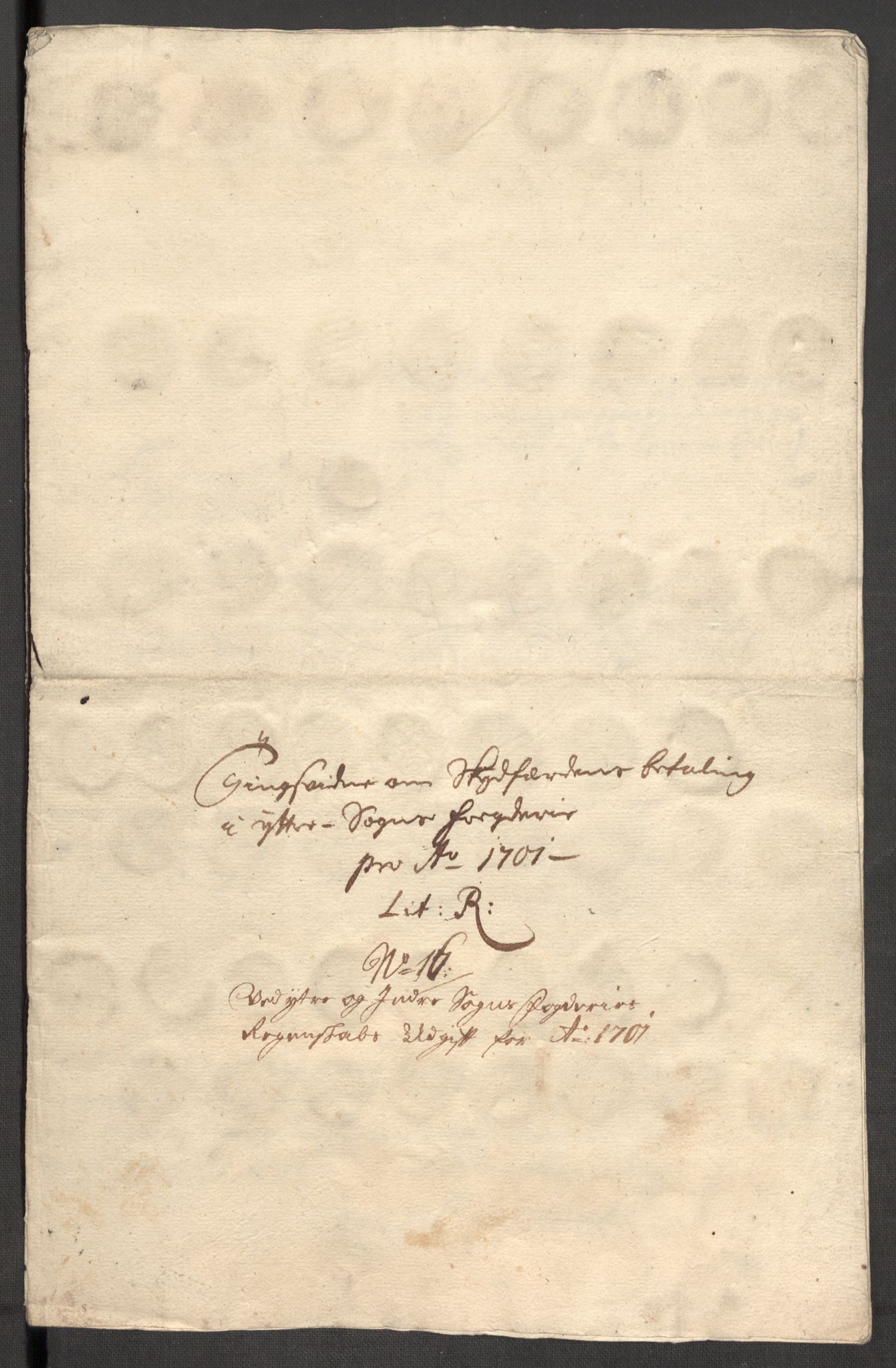 Rentekammeret inntil 1814, Reviderte regnskaper, Fogderegnskap, AV/RA-EA-4092/R52/L3311: Fogderegnskap Sogn, 1700-1701, p. 497