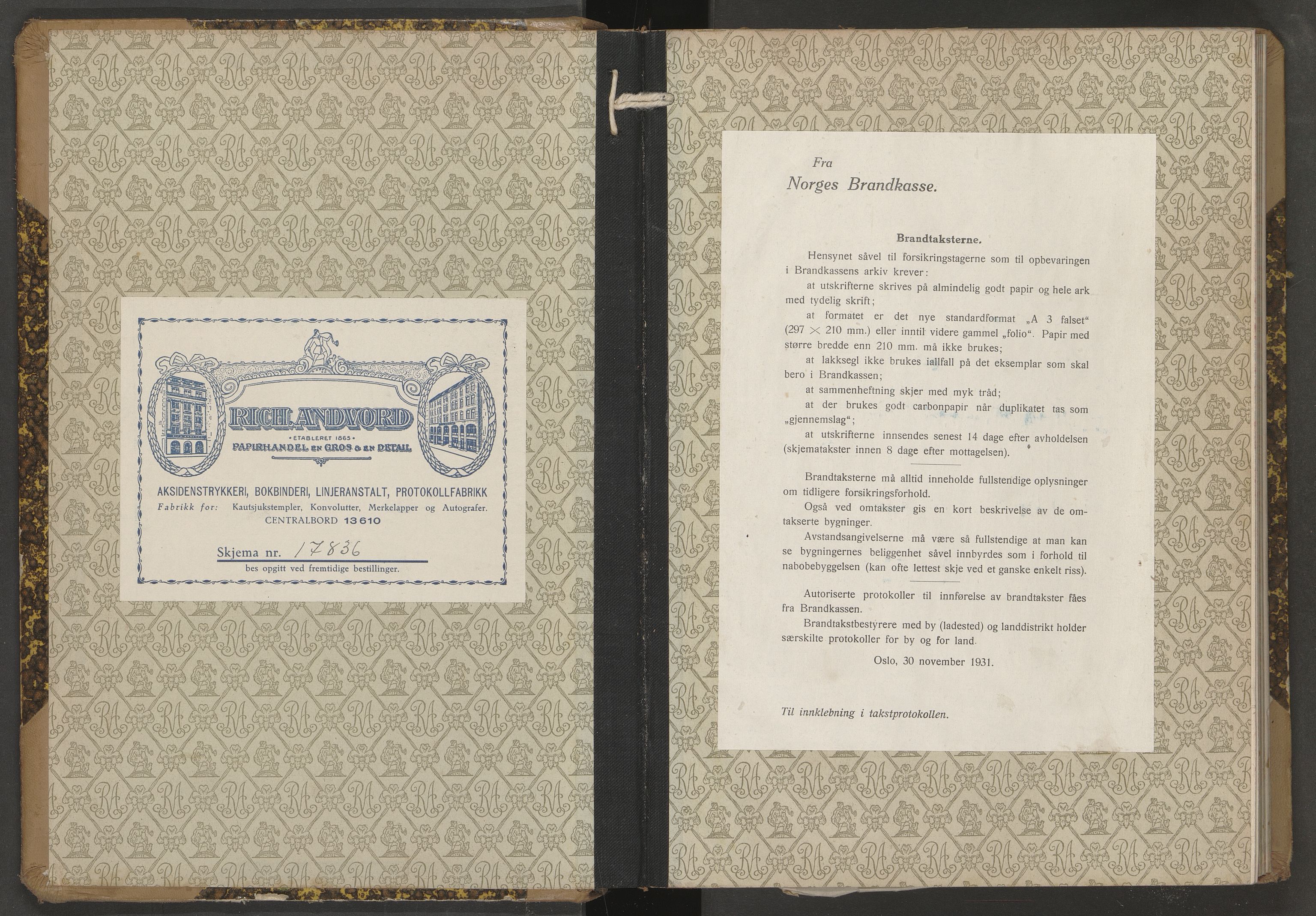 Bamble lensmannskontor, AV/SAKO-A-552/Y/Yg/Ygb/L0008: Skjematakstprotokoll, 1938-1948
