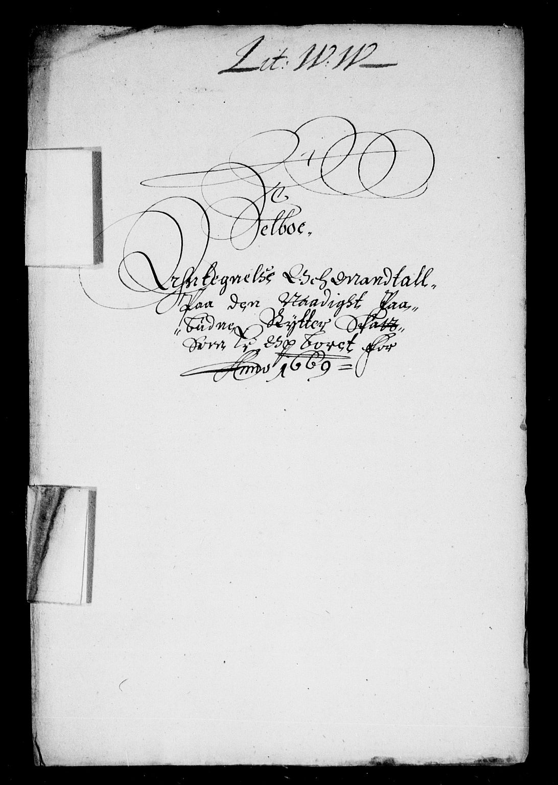 Rentekammeret inntil 1814, Reviderte regnskaper, Stiftamtstueregnskaper, Trondheim stiftamt og Nordland amt, AV/RA-EA-6044/R/Rd/L0028: Trondheim stiftamt, 1667-1669