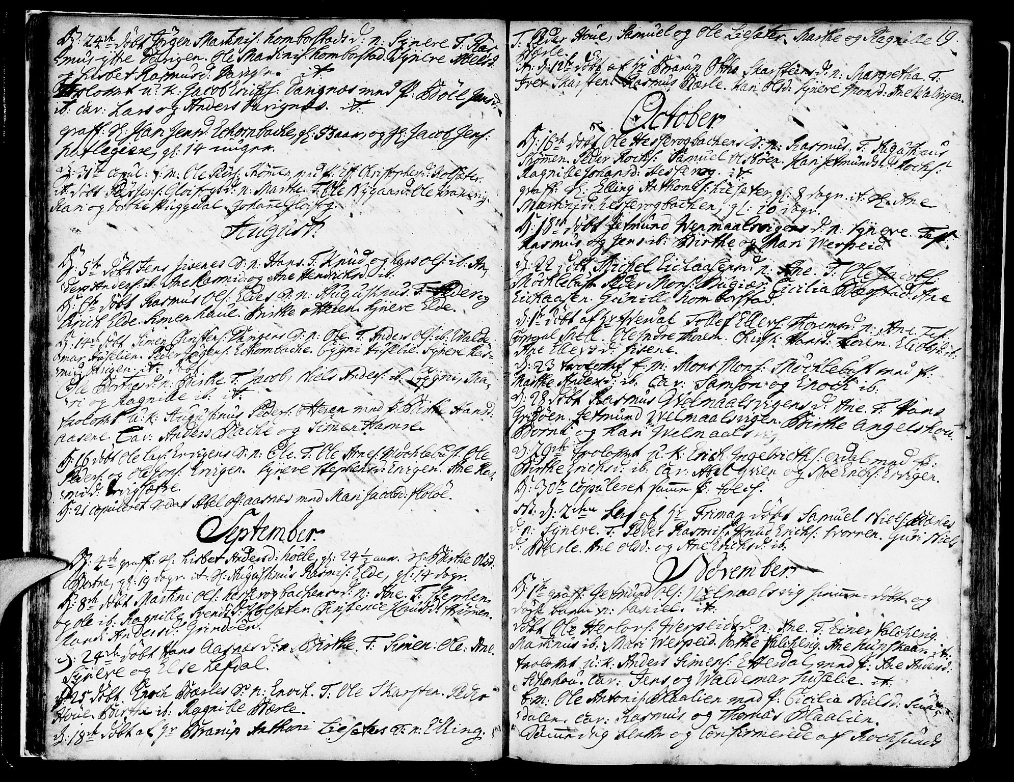 Davik sokneprestembete, SAB/A-79701/H/Haa/Haaa/L0002: Parish register (official) no. A 2, 1742-1816, p. 19