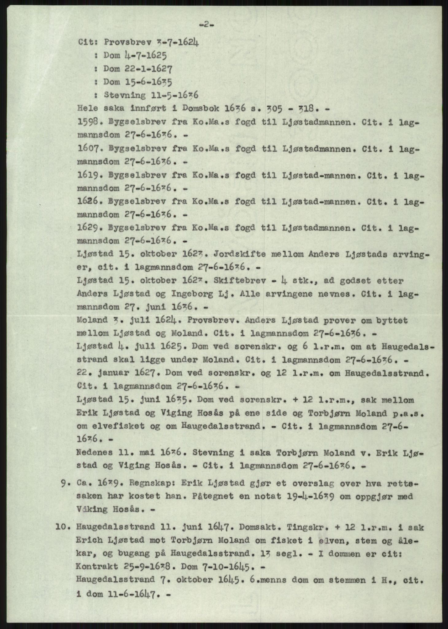 Samlinger til kildeutgivelse, Diplomavskriftsamlingen, AV/RA-EA-4053/H/Ha, p. 2972