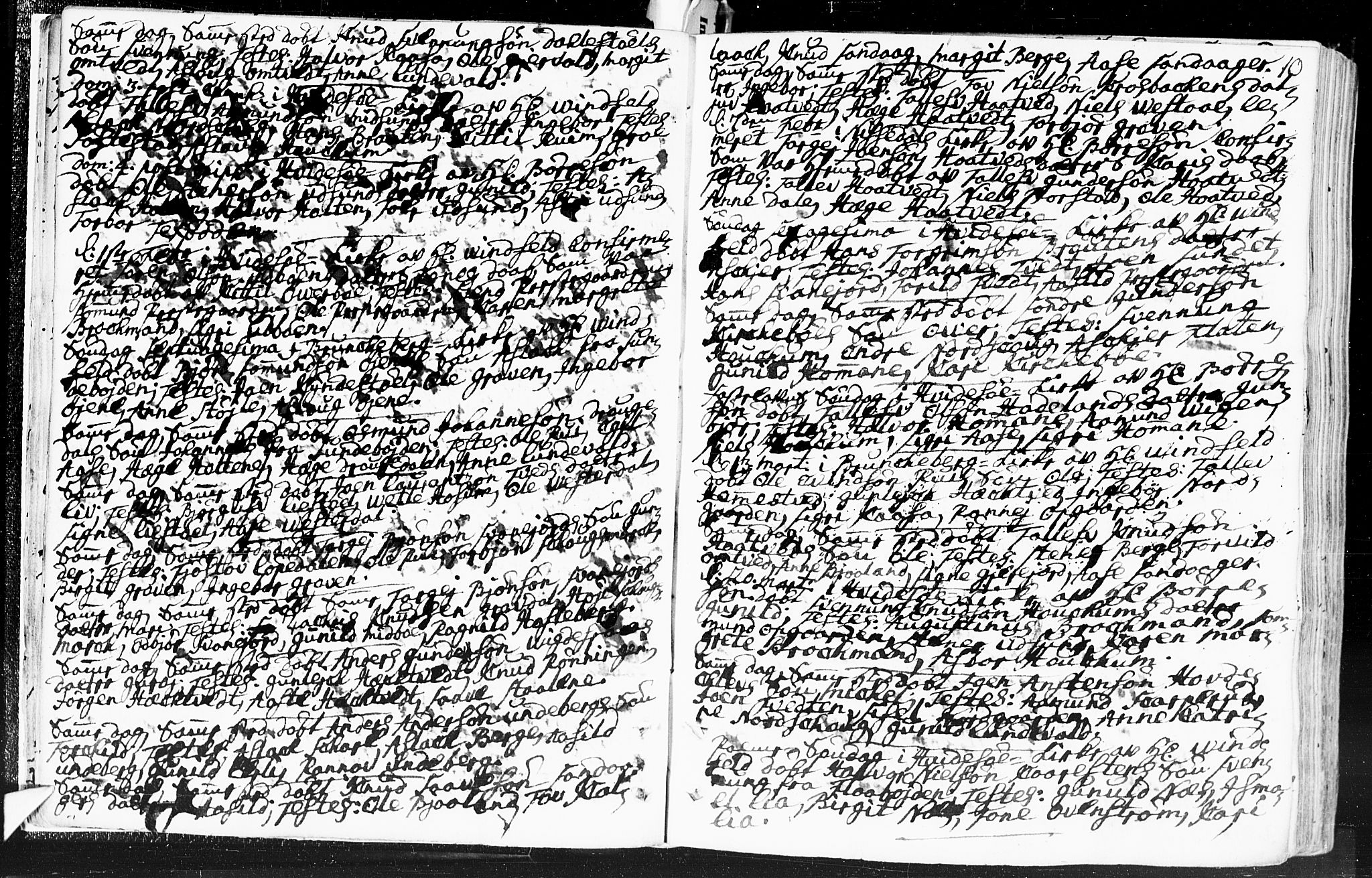 Kviteseid kirkebøker, SAKO/A-276/F/Fa/L0002: Parish register (official) no. I 2, 1773-1786, p. 10